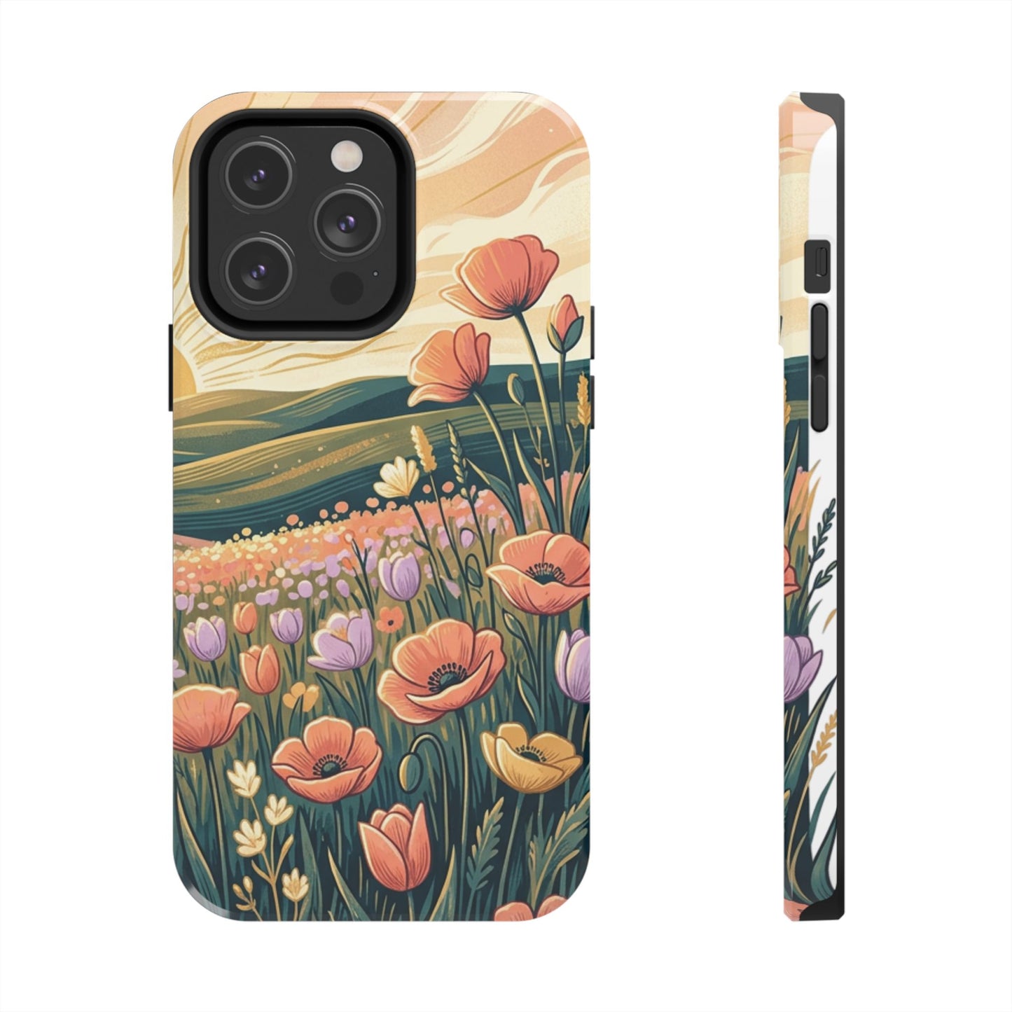 Floral Sunrise iPhone Case — Land of Flowers Design