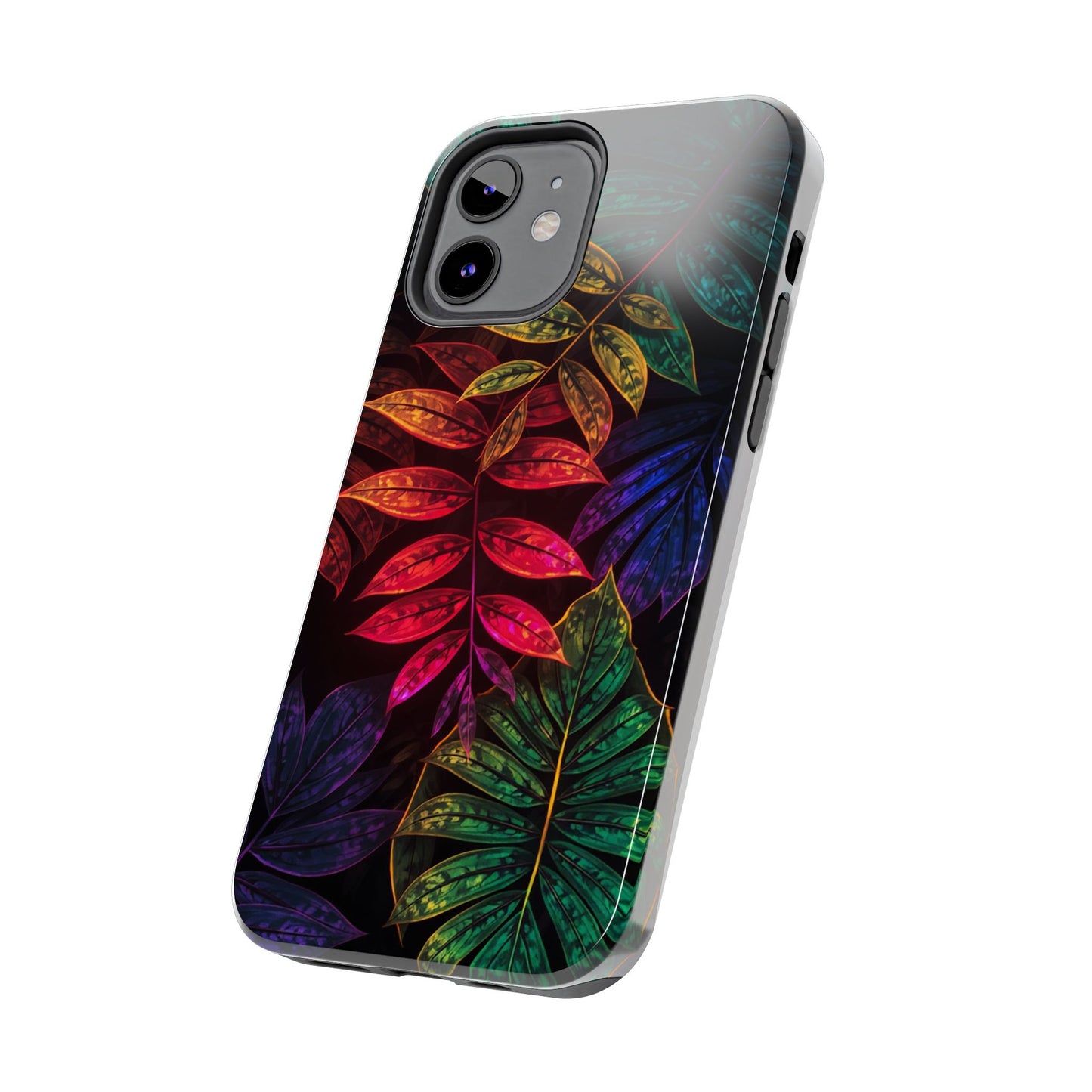 Vibrant Tropical Leaf Tough Phone Case
