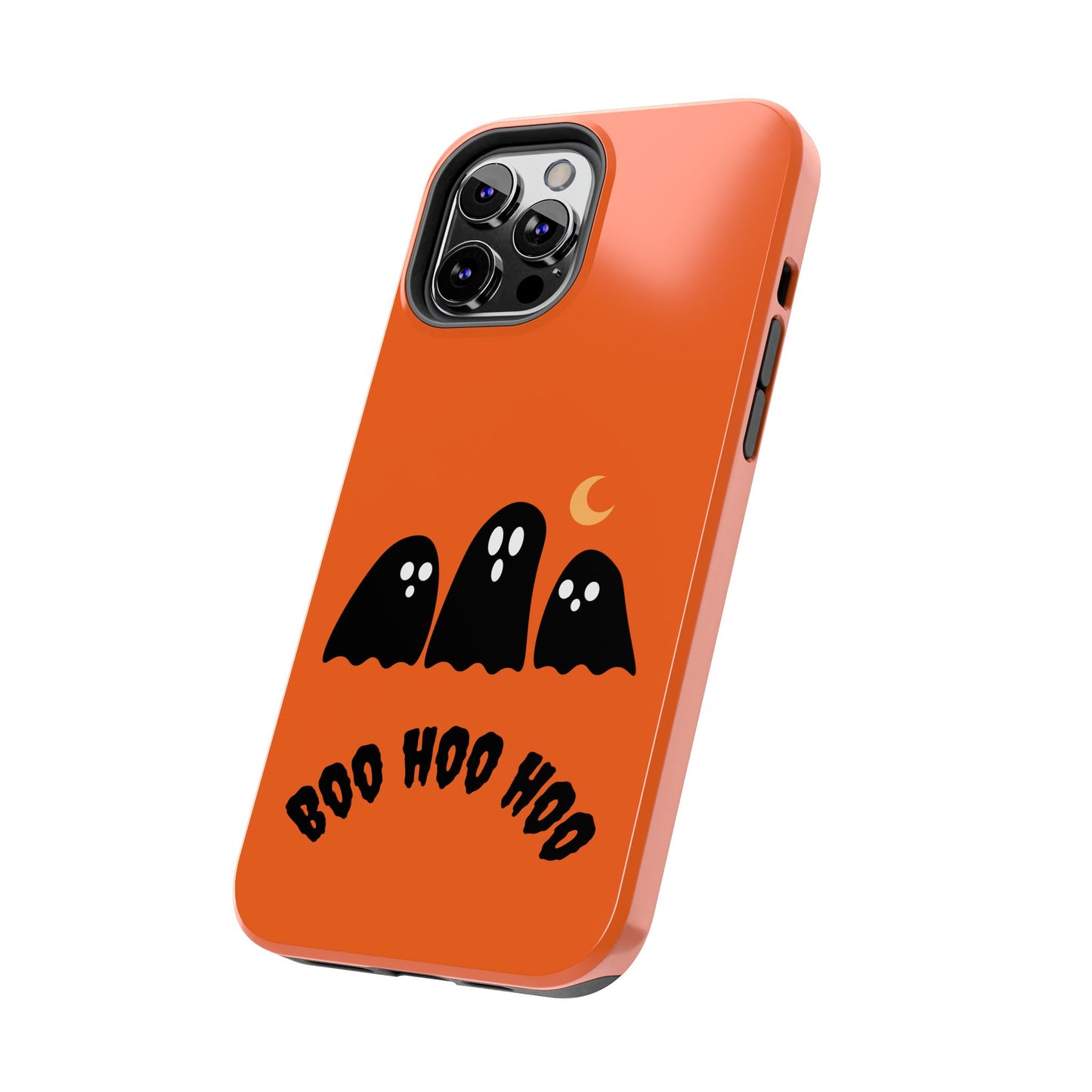Halloween Ghost Phone Case - Boo Hoo Hoo Design - for iPhone