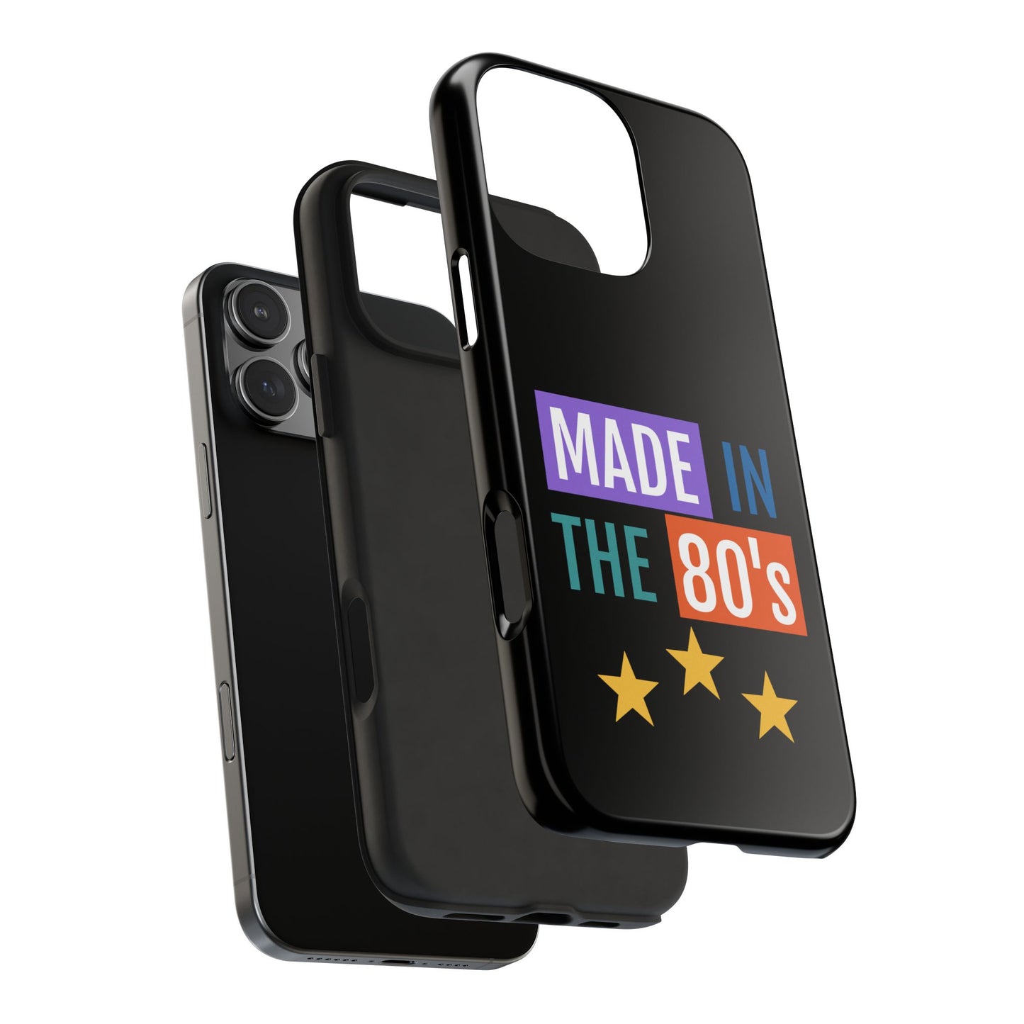 80's Retro Tough Phone Case - Made in the 80's Design