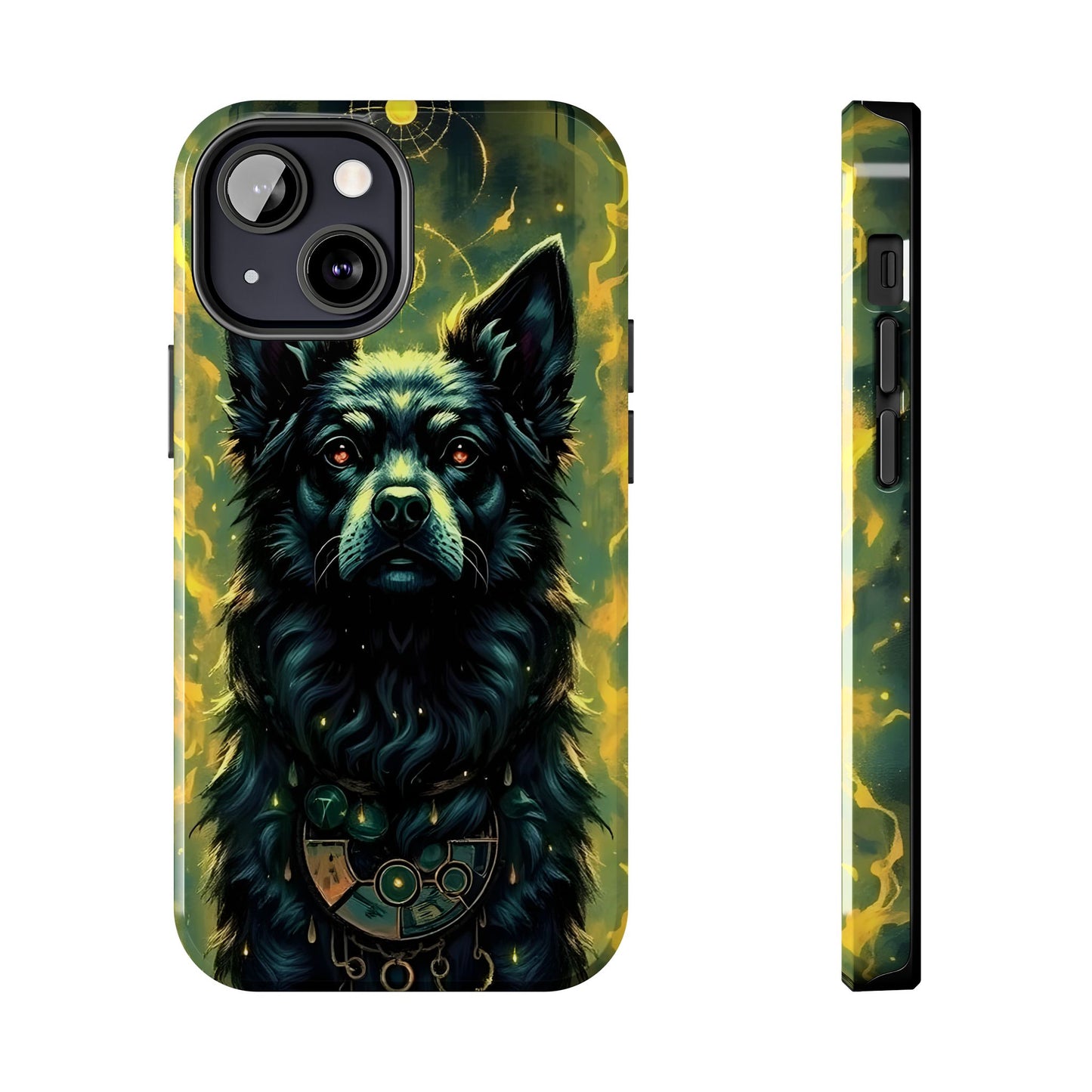 Mystical Dog Tribe Phone Case - Tough and Stylish for Pet Lovers - for iPhone