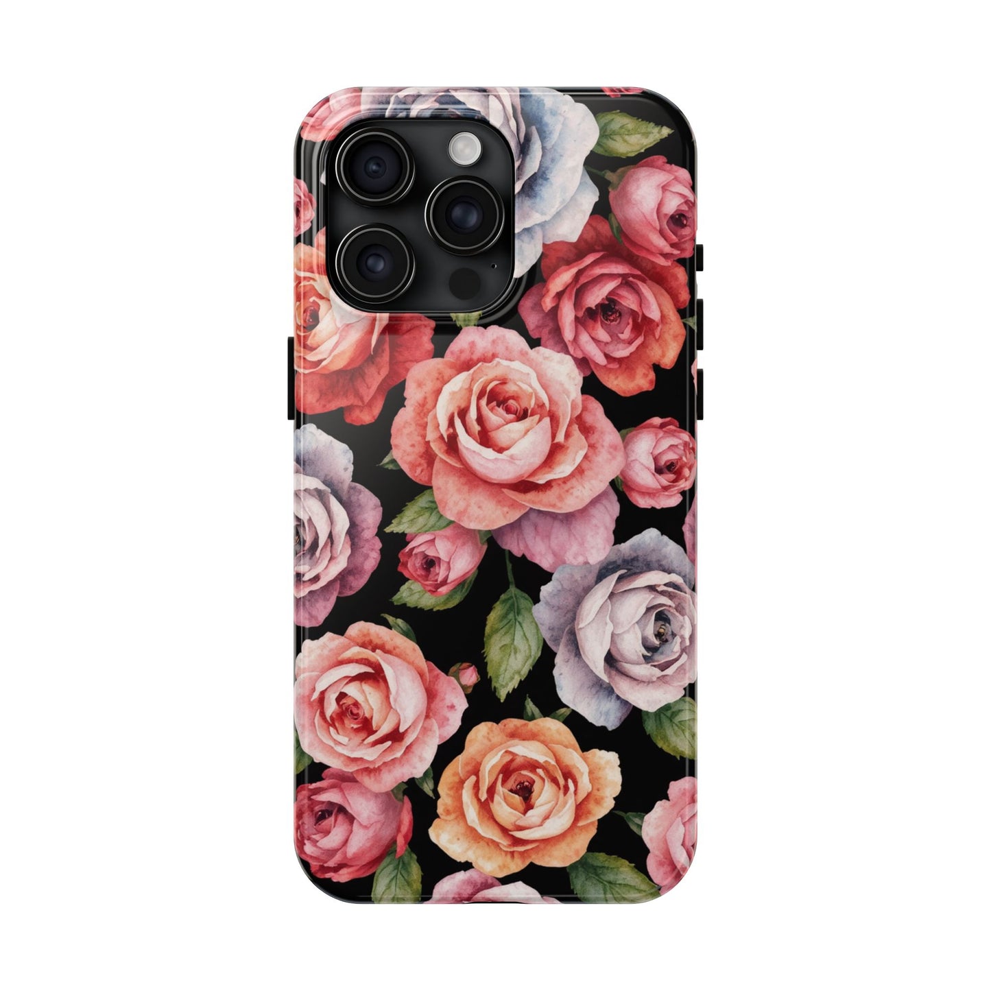 Elegant Floral Tough Phone Case - Perfect for Nature Lovers - for iPhone