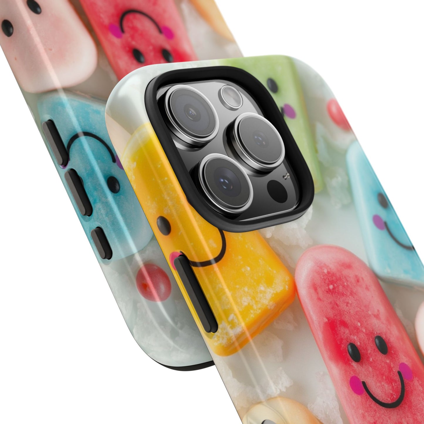 Cute Smile Popsicle Tough Phone Case - Fun Protection for Your Device