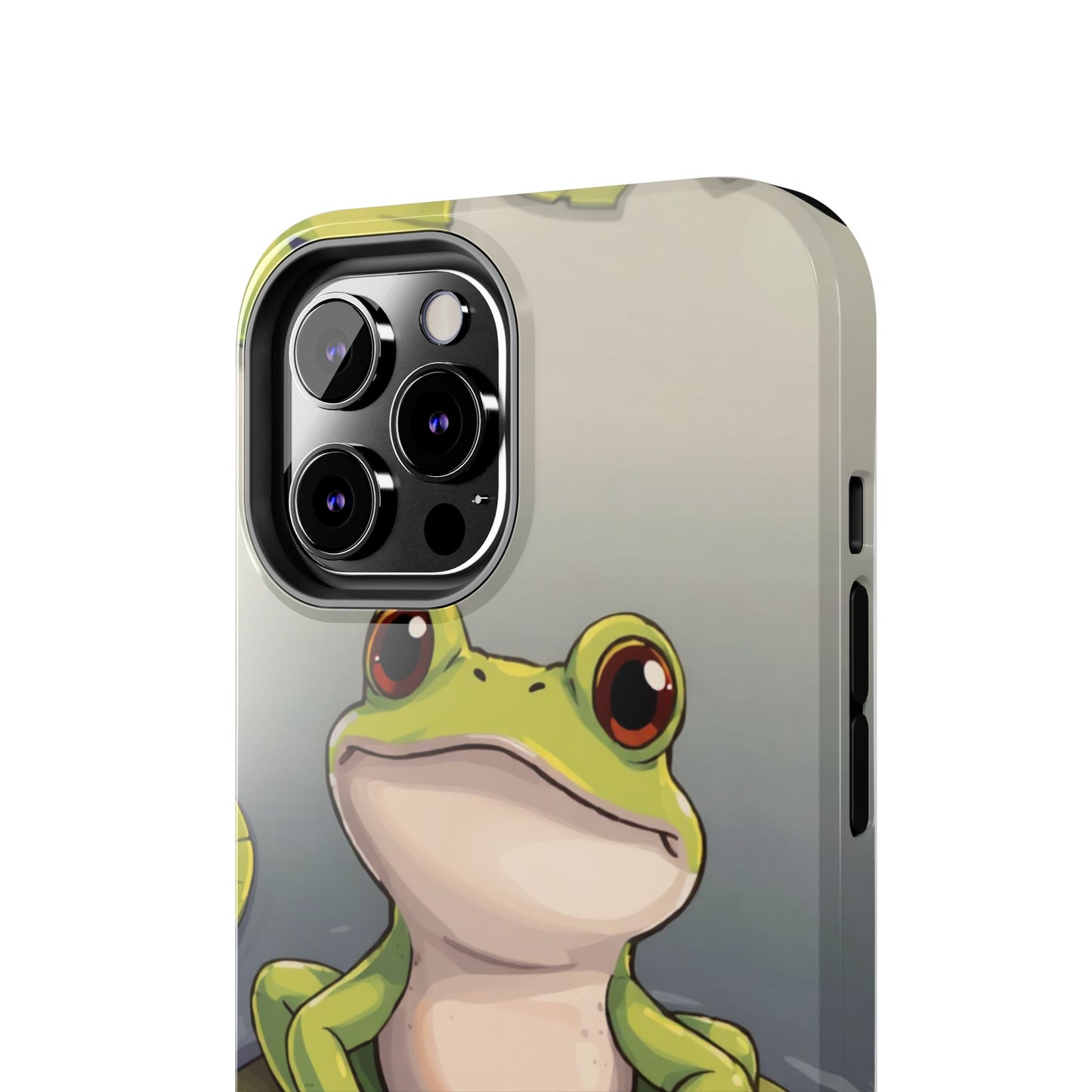 Cute Frog Tough Phone Case - Durable Protection with Nature Vibe