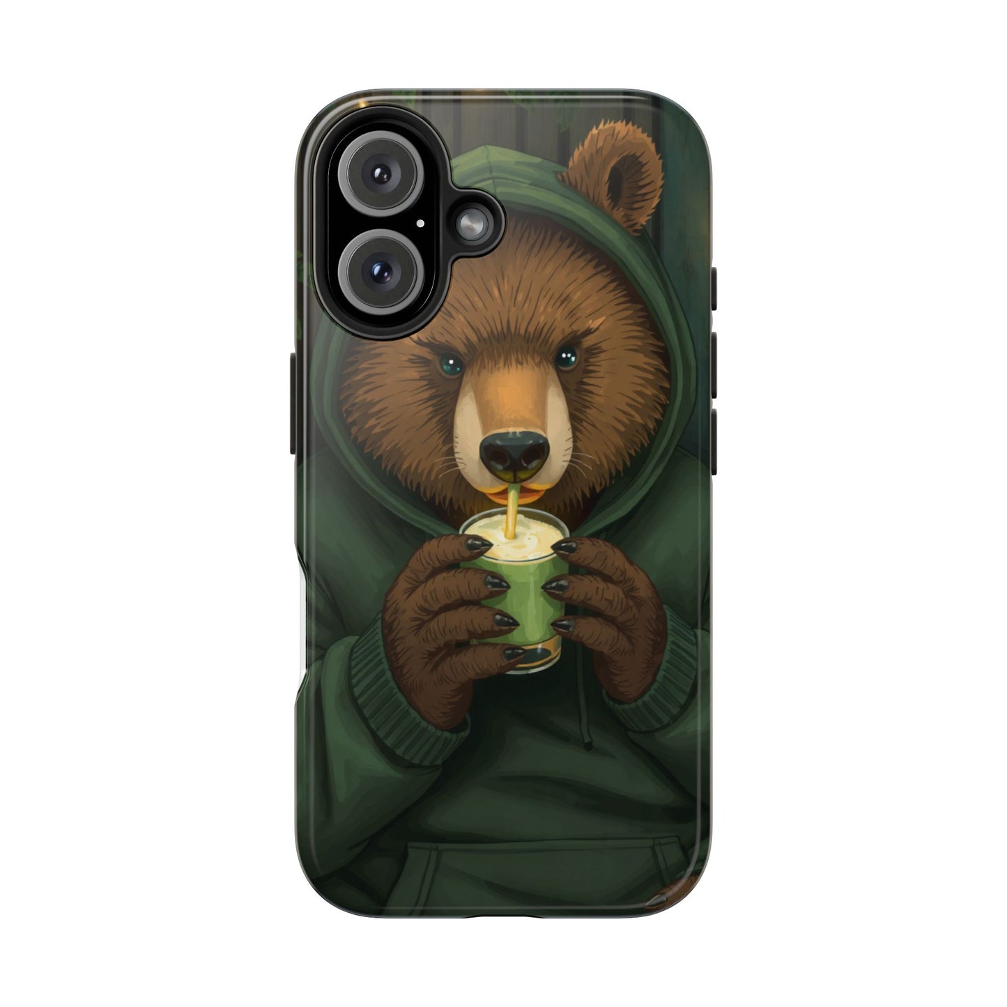 Cute Bear Phone Case – Tough and Stylish Protection for Animal Lovers