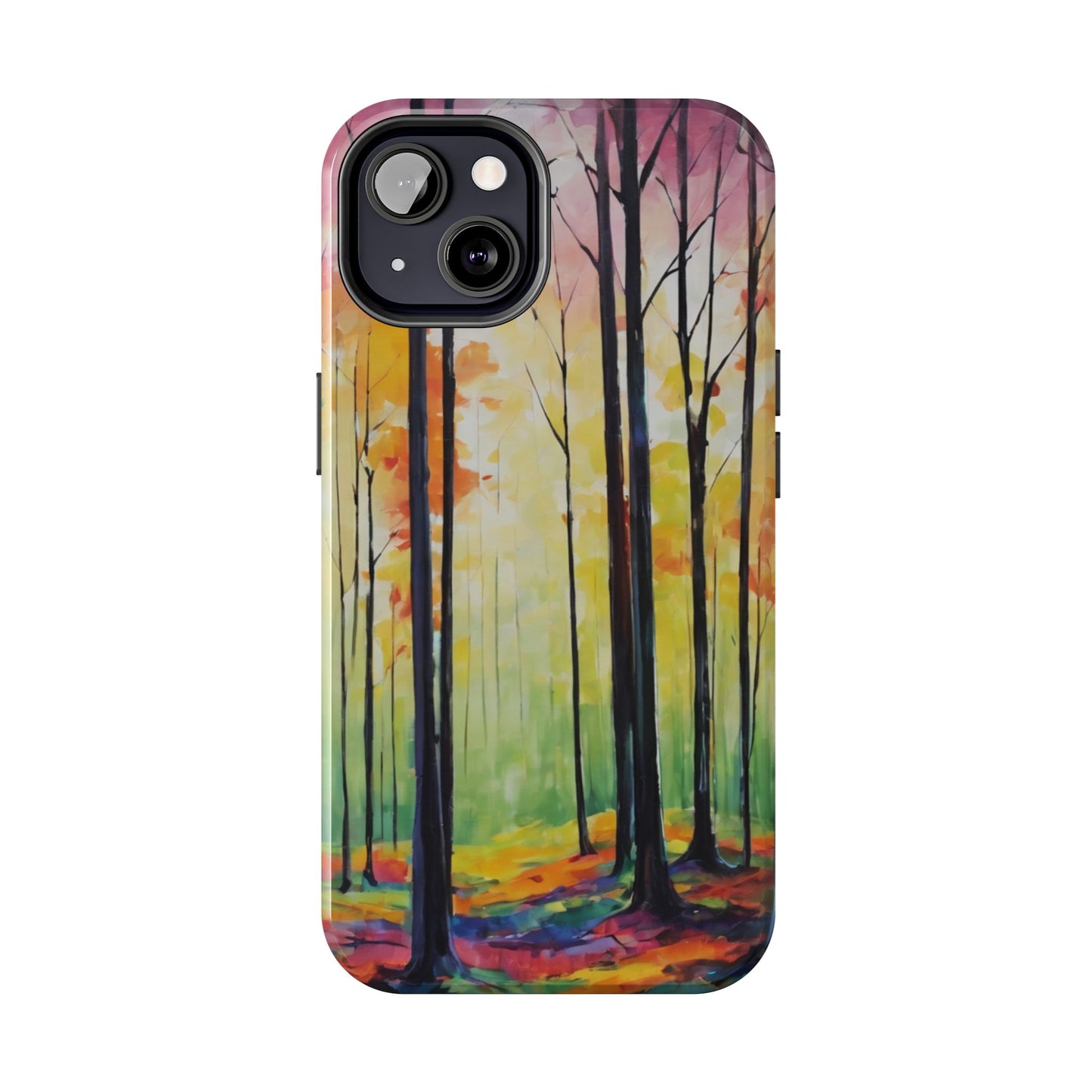 Nature-Inspired Tough Phone Case for Outdoor&Artists Enthusiasts - for iPhone
