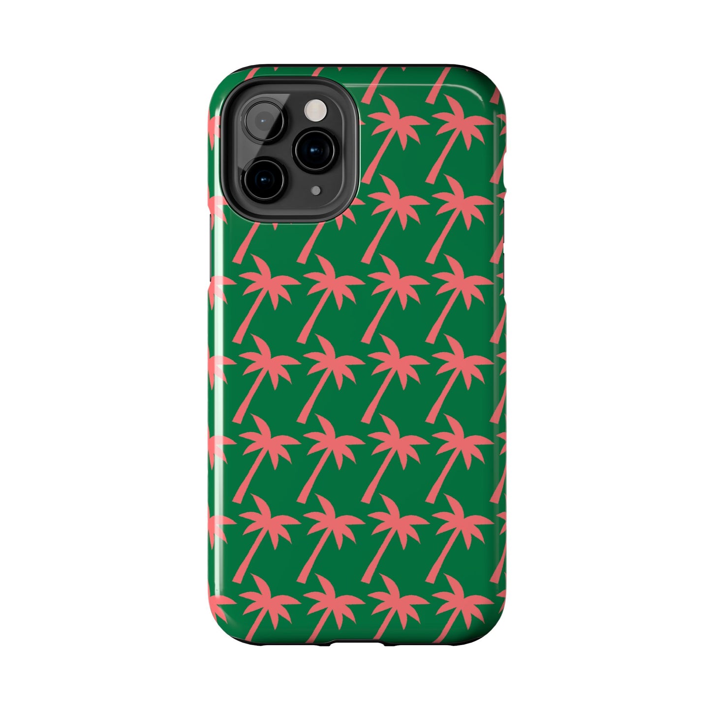 Tropical Palm Pattern for Beach Lovers - Tough Phone Case - for iPhone