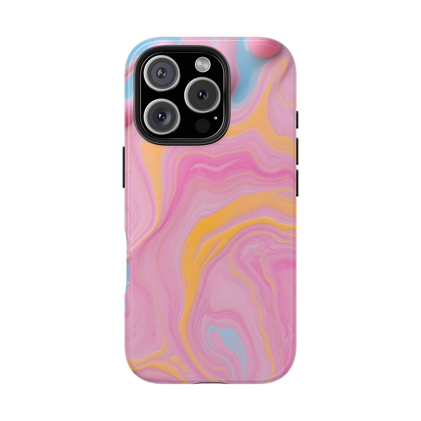 Liquid Candy Abstract Tough Phone Case - Durable Protection with Artistic Design - for iPhone