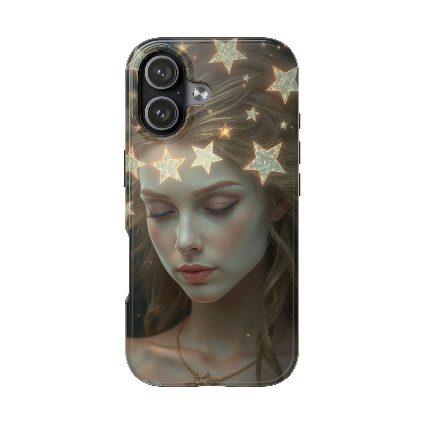 Celestial Dream Tough Phone Case - Artistic Starry Design for Style Enthusiasts