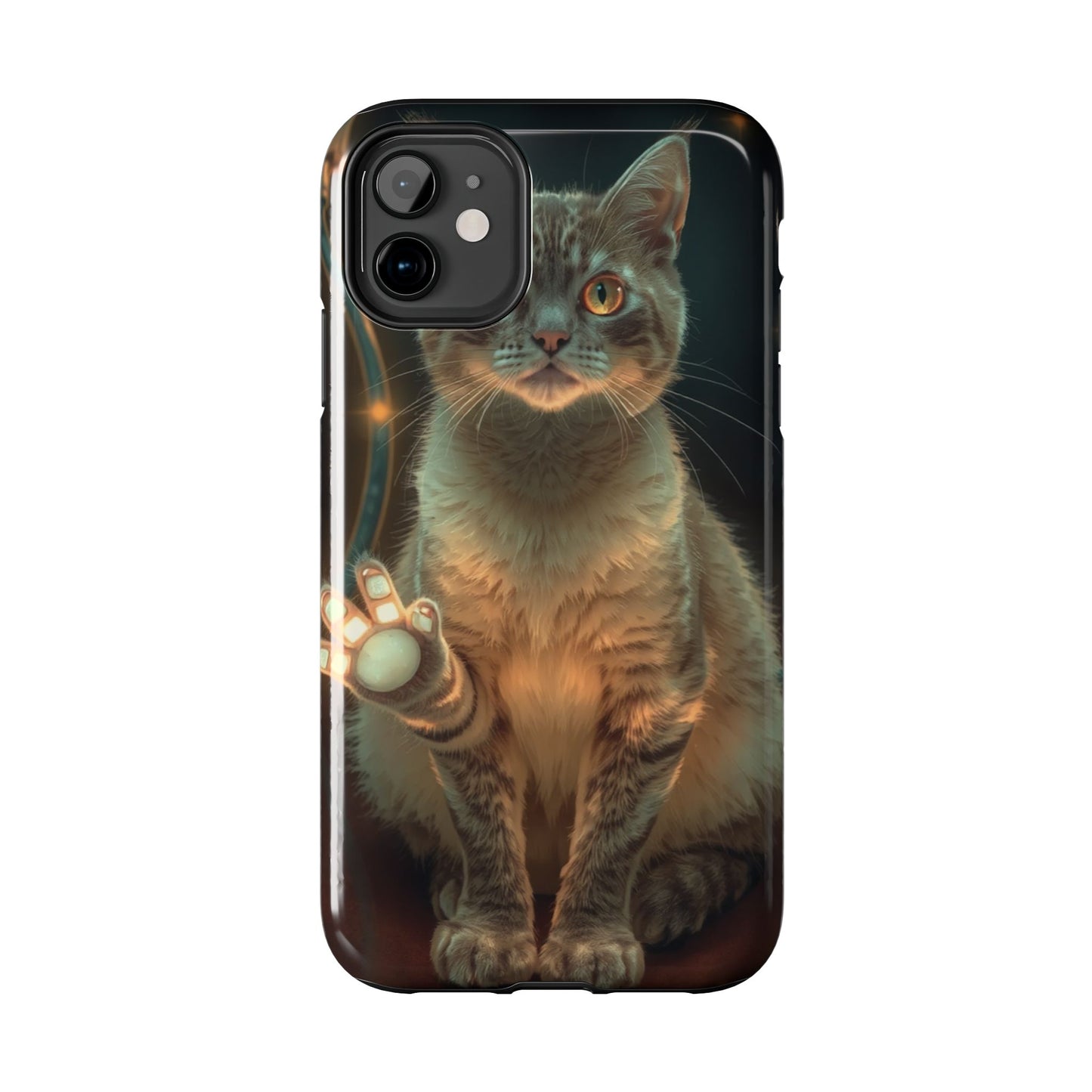 Whimsical Cat Phone Case | Tough Phone Cases for Cat Lovers, Pet Accessories, Gift for Cat Owners, Cute Phone Cover, Personalized Tech