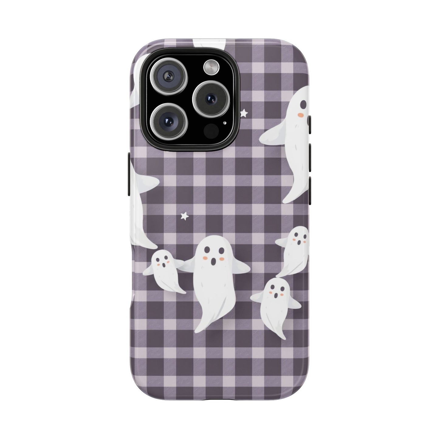 Cute Ghosts Tough Phone Case - Whimsical Halloween Design for Spooky Vibes