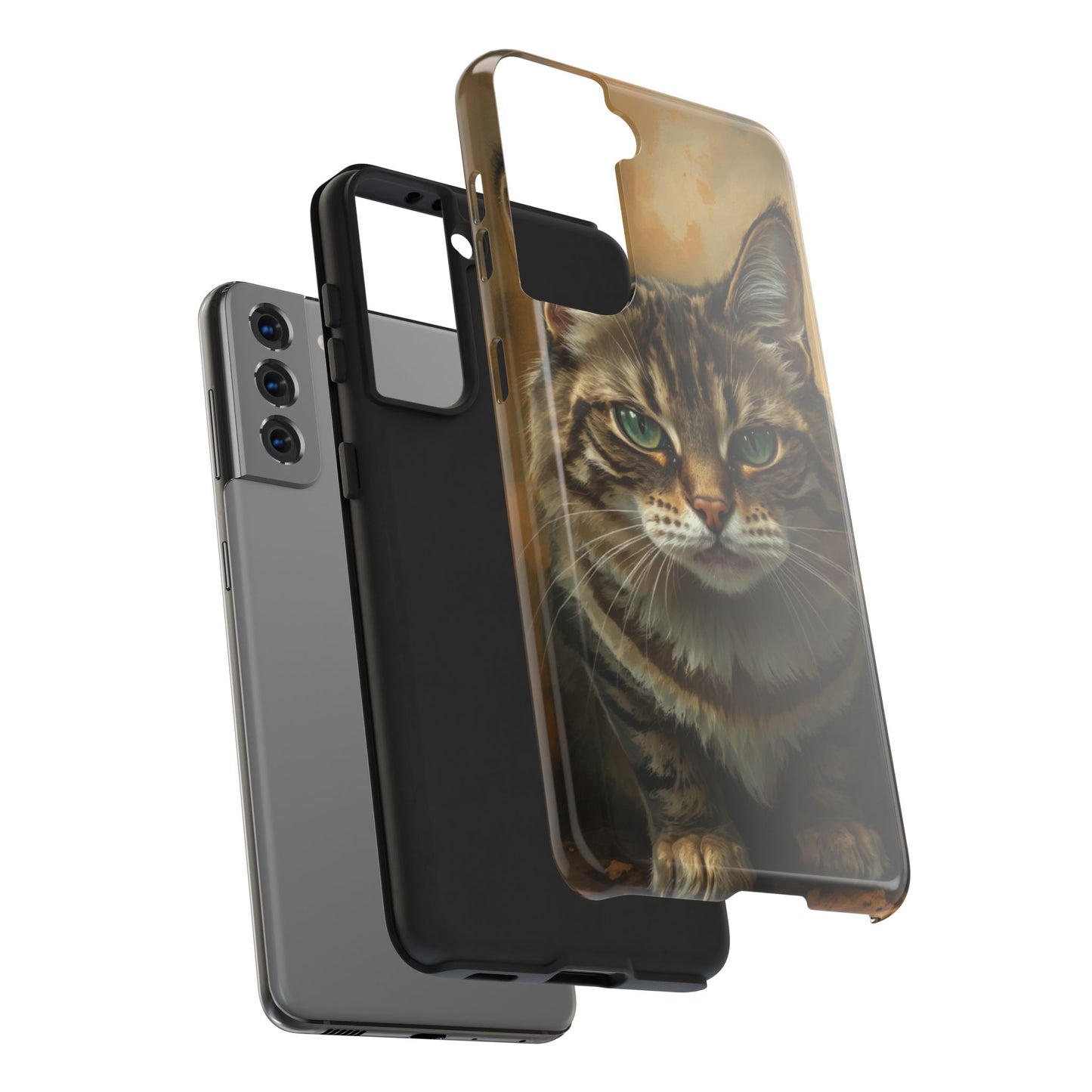 Cat Lover Tough Phone Case - Durable & Protective for Pet Enthusiasts