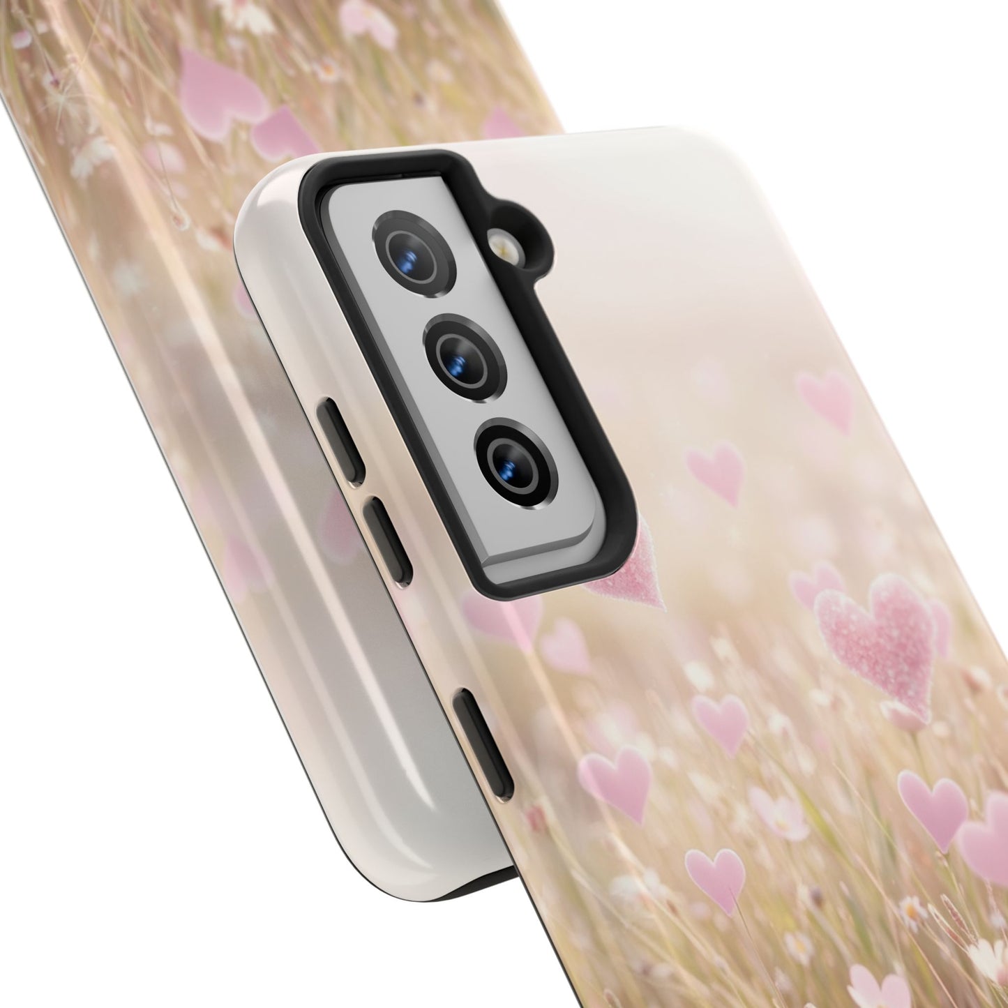 Romantic Hearts Tough Phone Case - Perfect for Lovers and Celebrations