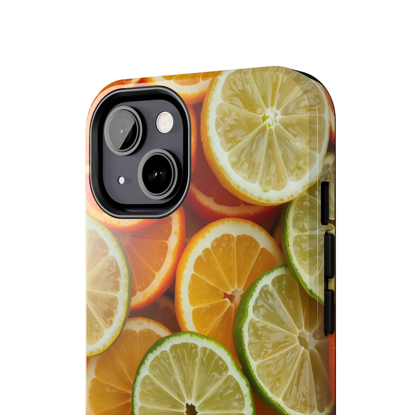 Citrus Slice Tough Phone Case – Vibrant Fruit Design for Summer Fun