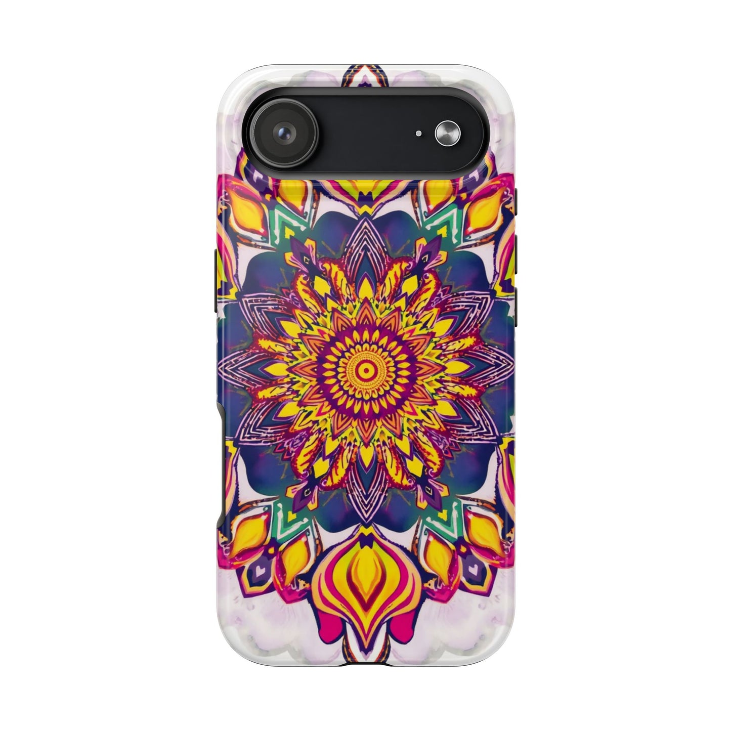 Vibrant Mandala Tough Phone Case - Boho Style Protection - for iPhone
