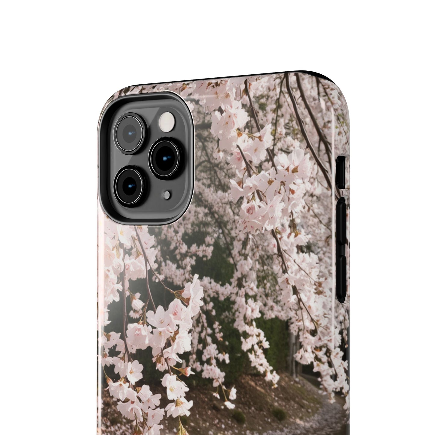 Cherry Blossom Tough Phone Cases - Durable Protection with Floral Serenity