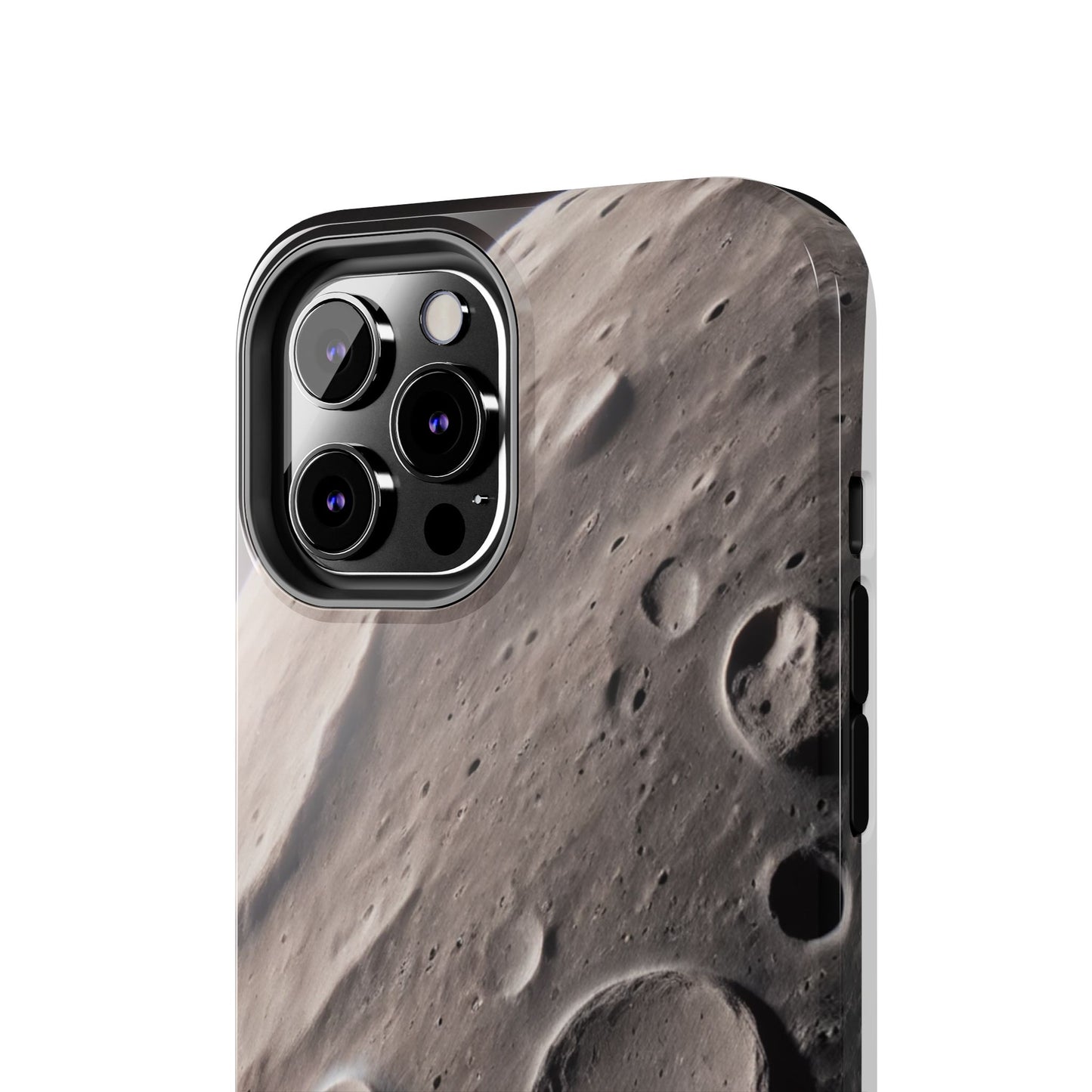 Celestial Moon Surface Tough Phone Case | Durable Space-Themed Design - for iPhone