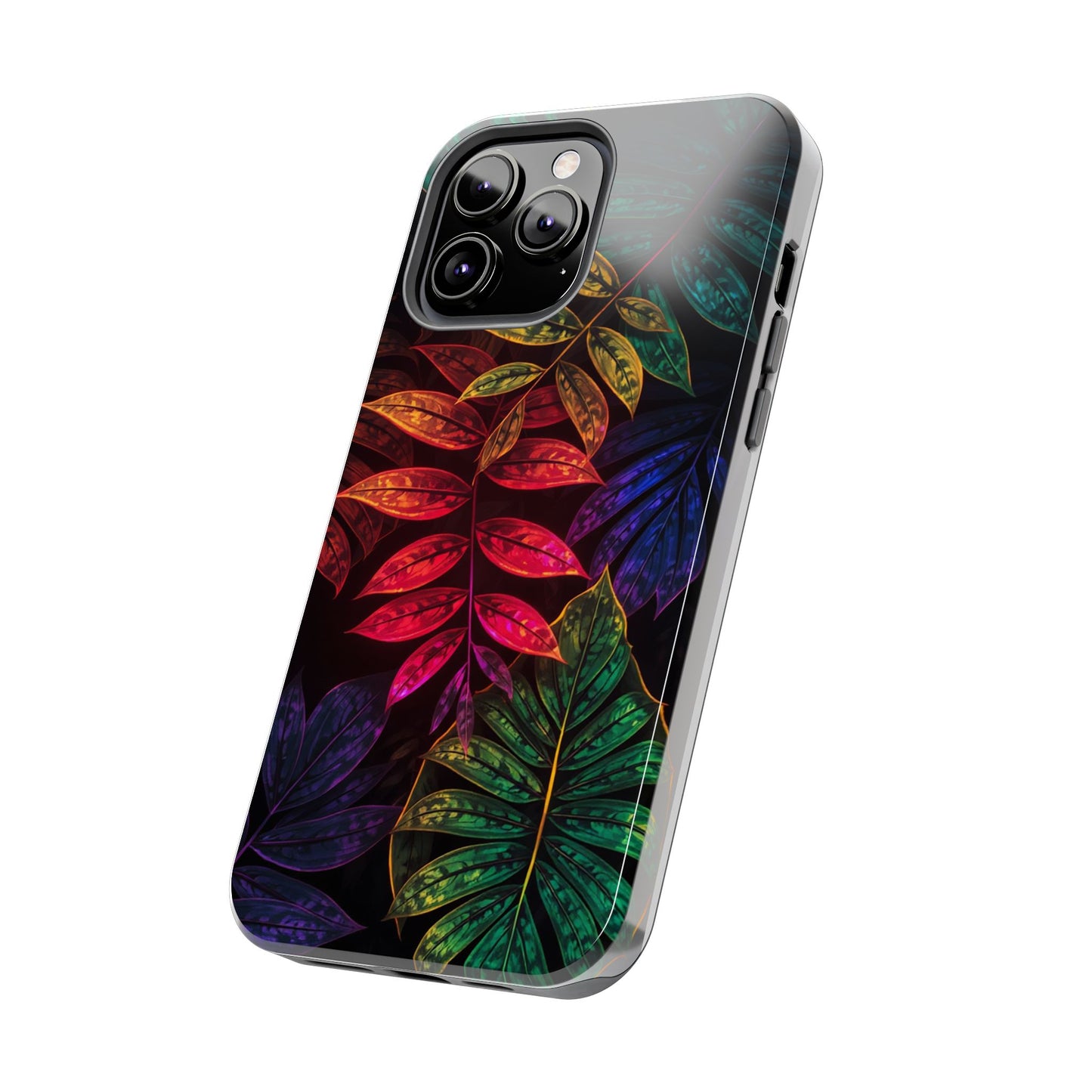 Vibrant Tropical Leaf Tough Phone Case