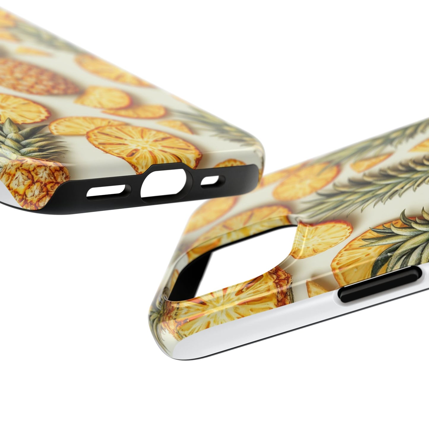 Tropical Pineapple Phone Case - Tough Phone Protector for Summer Vibes