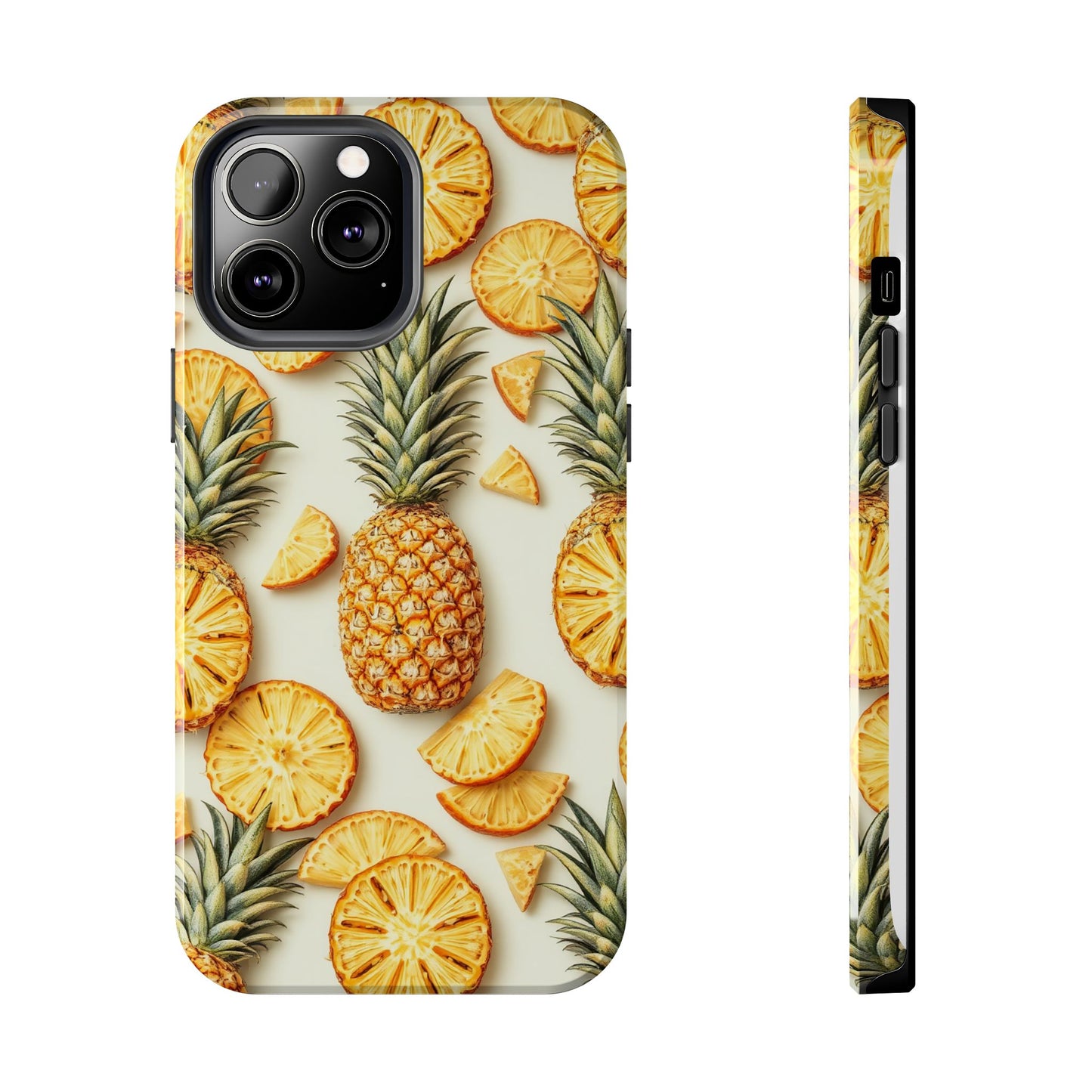 Tropical Pineapple Phone Case - Tough Phone Protector for Summer Vibes