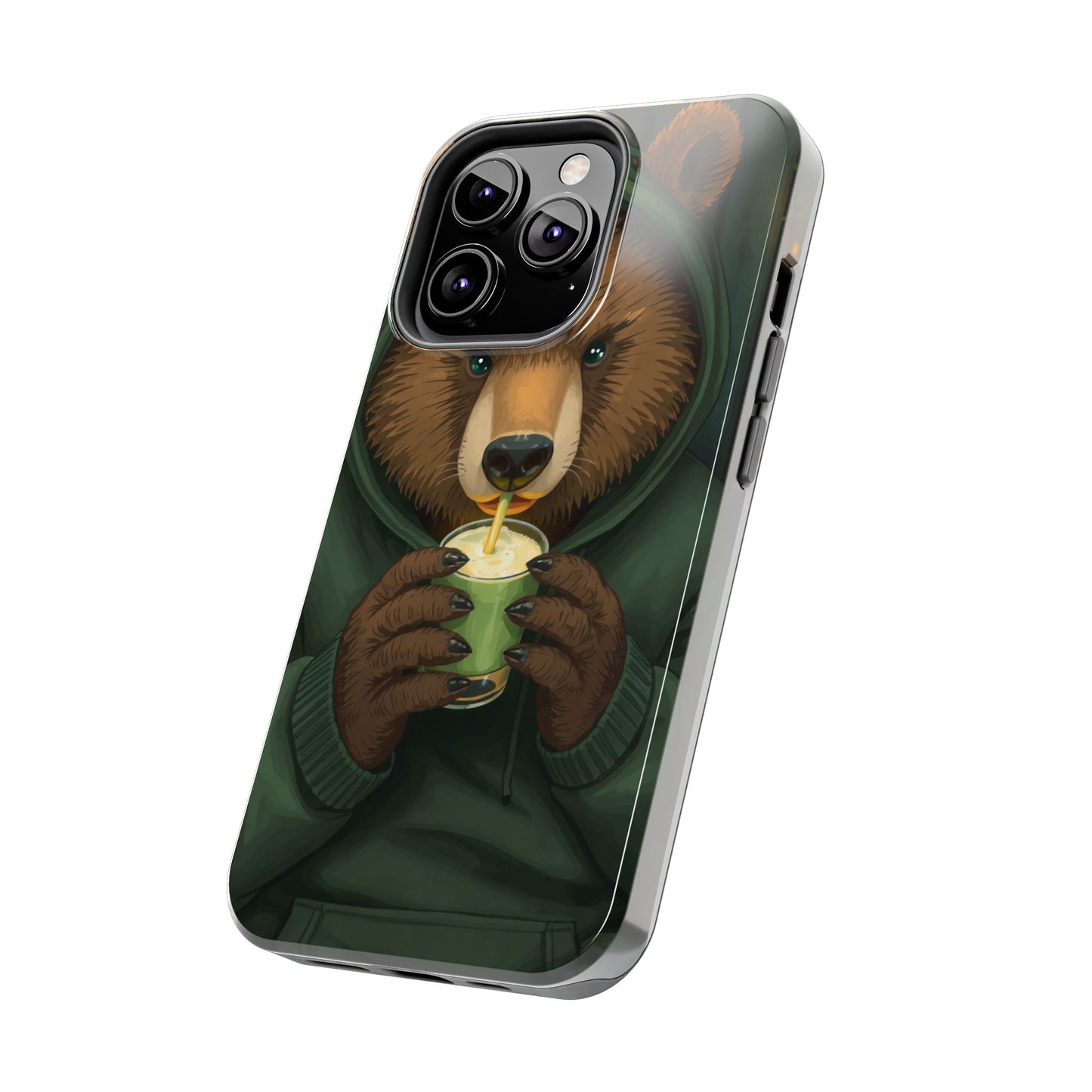 Cute Bear Phone Case – Tough and Stylish Protection for Animal Lovers