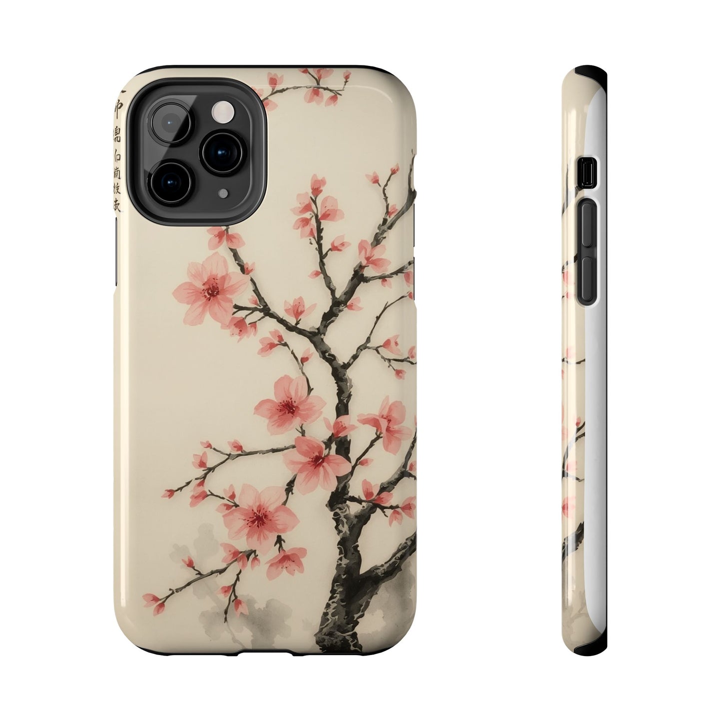Cherry Blossom Tough Phone Case - Stylish Protection for Nature Lovers