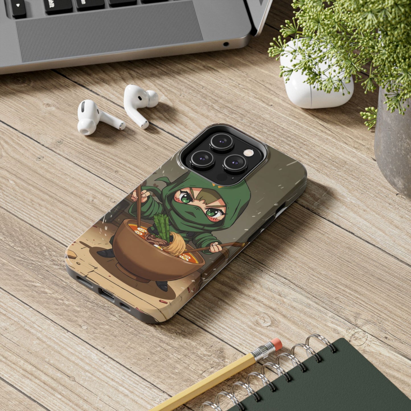 Ninja Chef Tough Phone Case - Fun & Durable Design for Foodies