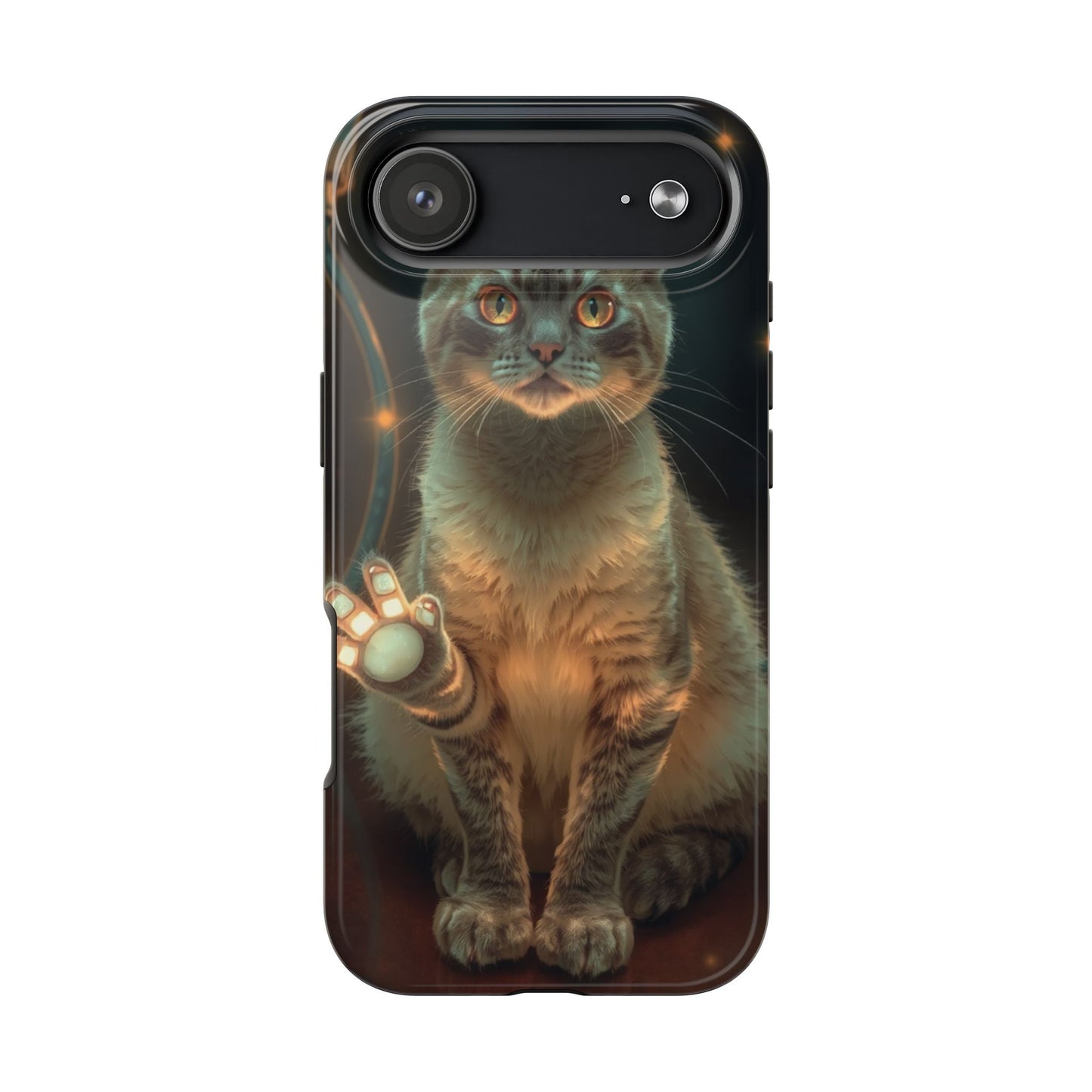 Whimsical Cat Phone Case | Tough Phone Cases for Cat Lovers, Pet Accessories, Gift for Cat Owners, Cute Phone Cover, Personalized Tech