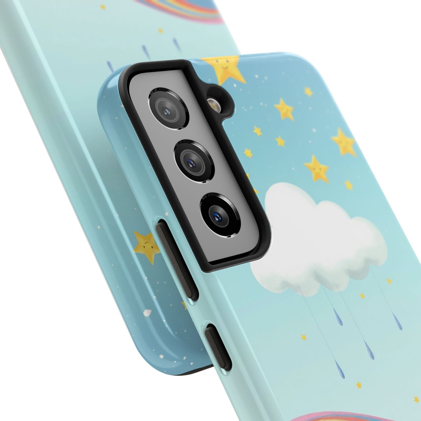 Colorful Rainbow Phone Case - Durable Tough Design for Adventurers