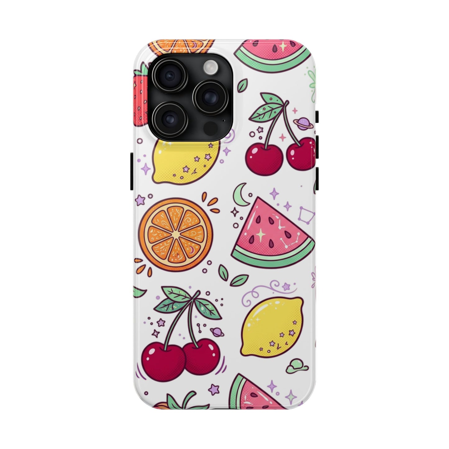 Tough Phone Case — Summer Fruit Explosion Pattern