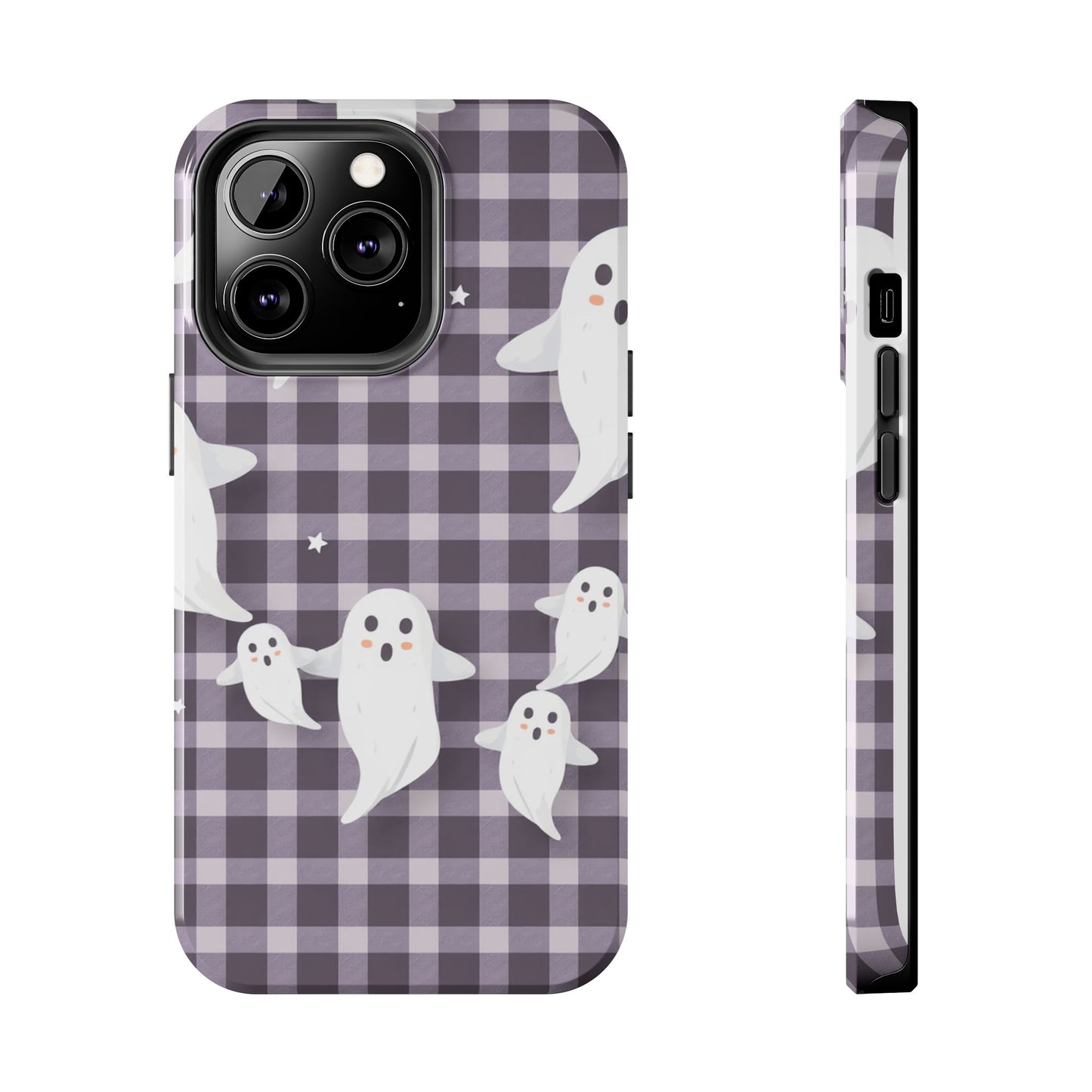 Cute Ghosts Tough Phone Case - Whimsical Halloween Design for Spooky Vibes