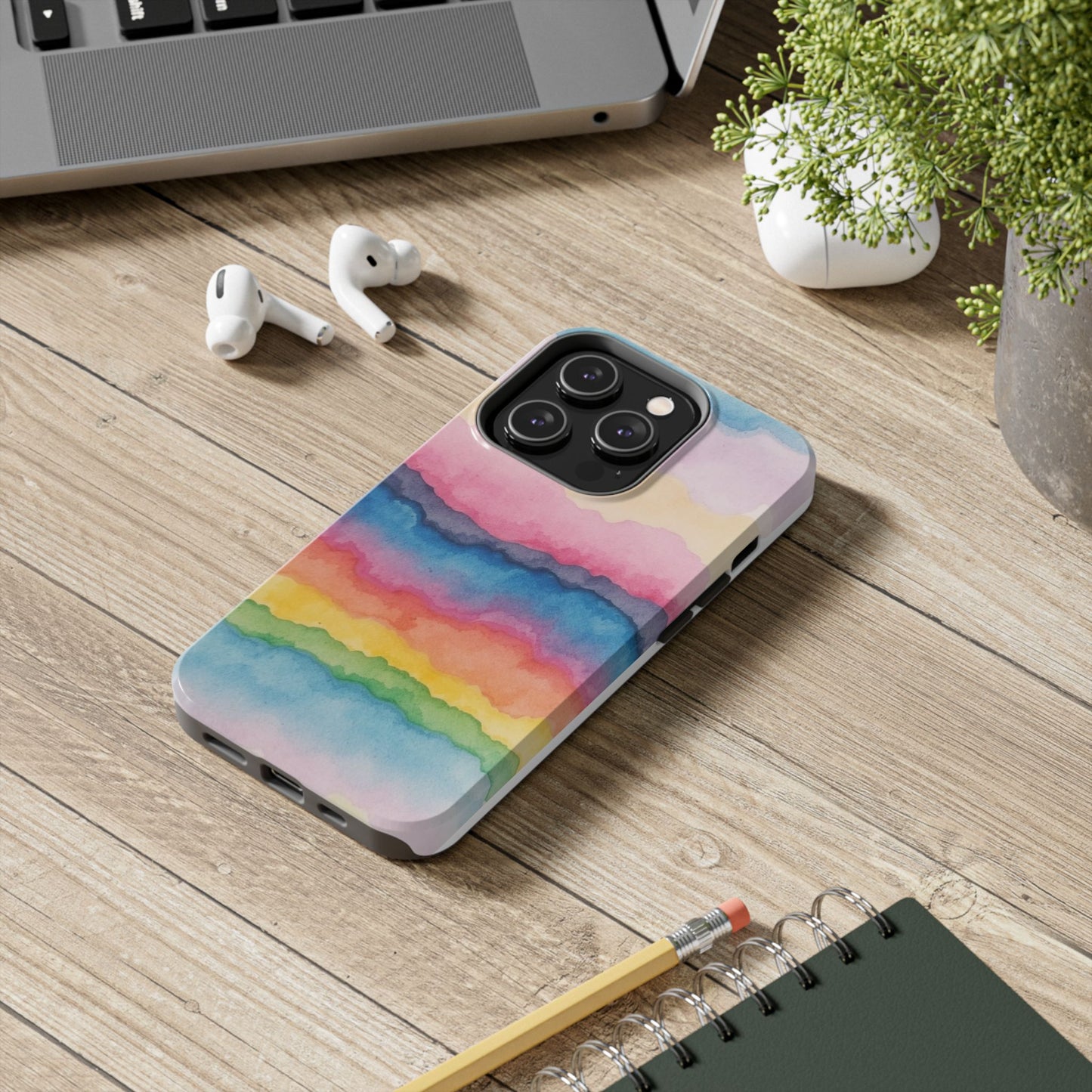 Vibrant Watercolor Phone Case - Tough & Stylish Protection