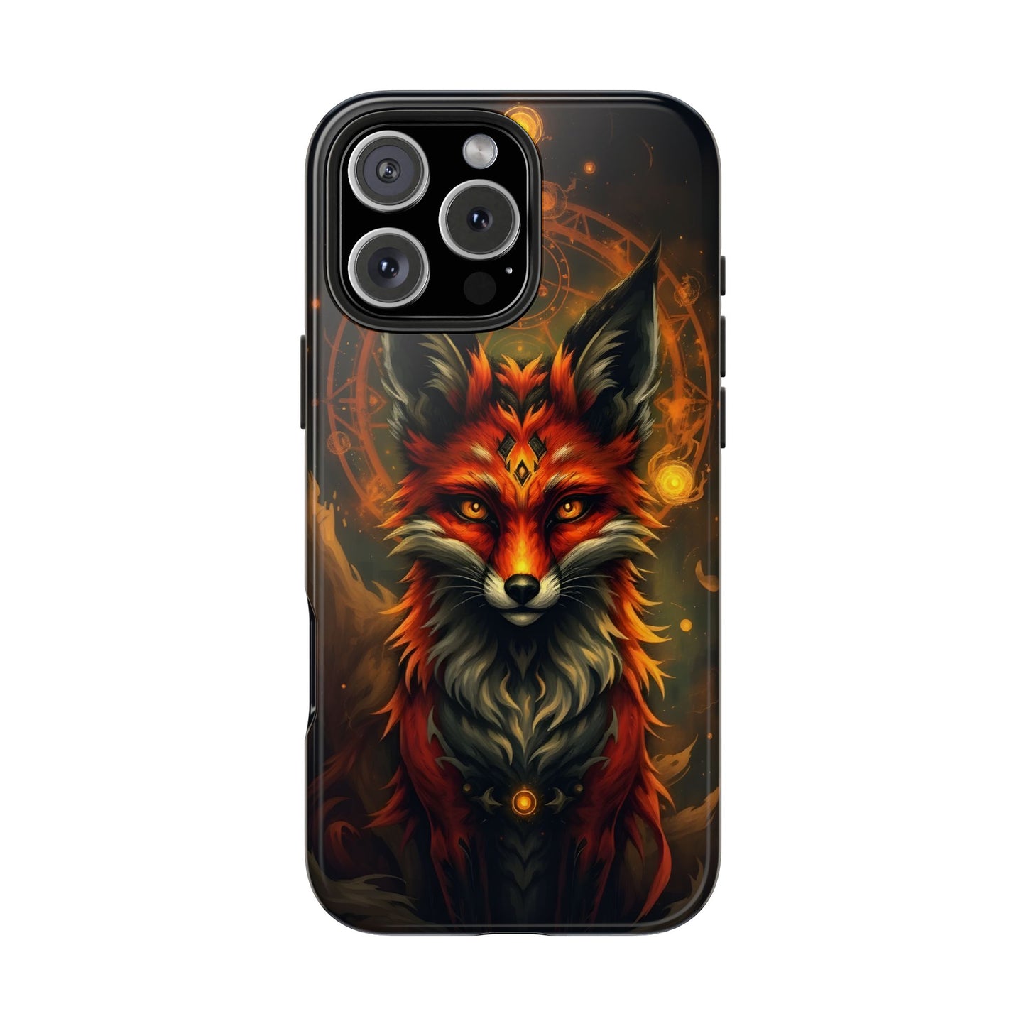 Mystical Fox Tough Phone Case - Durable Protection with Enchanting Design - for iPhone