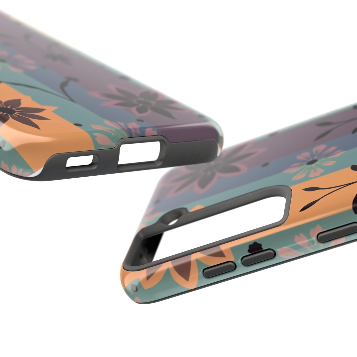 Boho Floral Tough Phone Cases - Durable & Stylish Protection - for iPhone