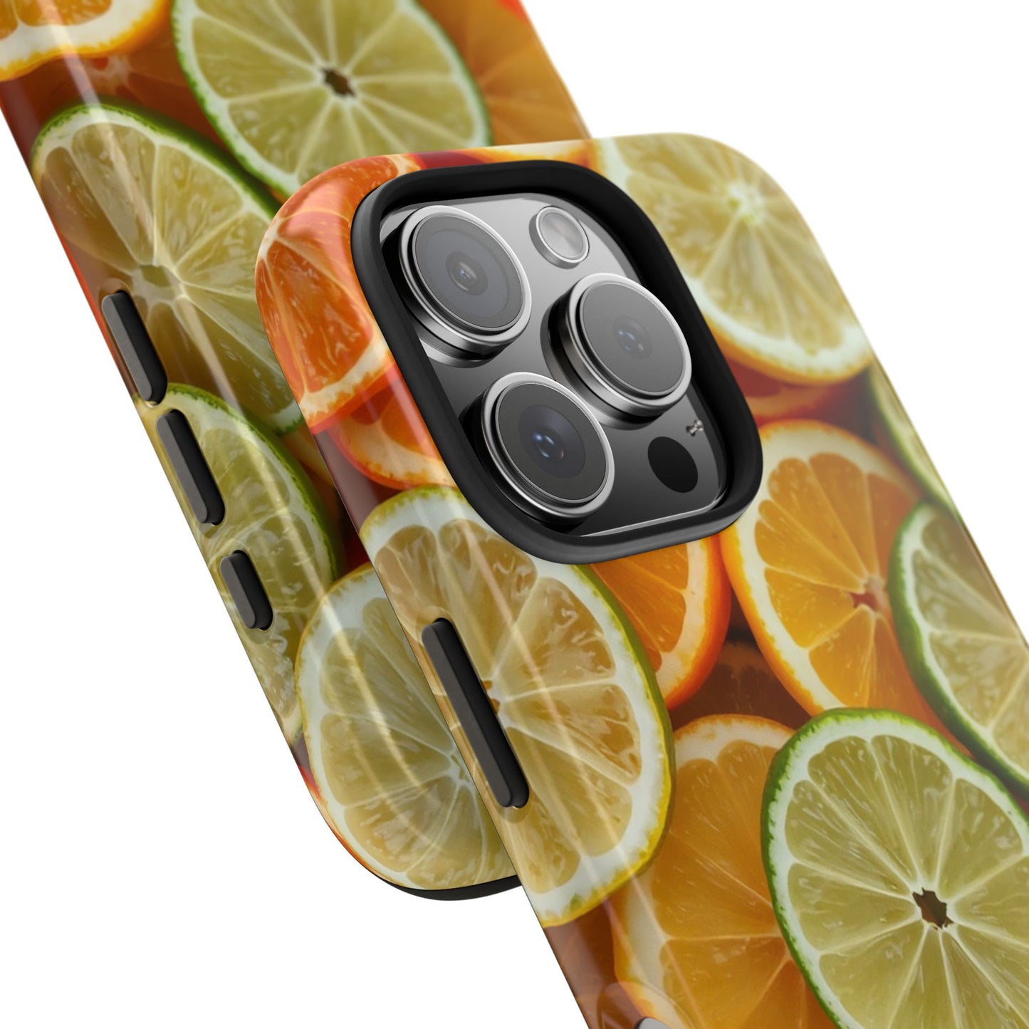 Citrus Slice Tough Phone Case – Vibrant Fruit Design for Summer Fun