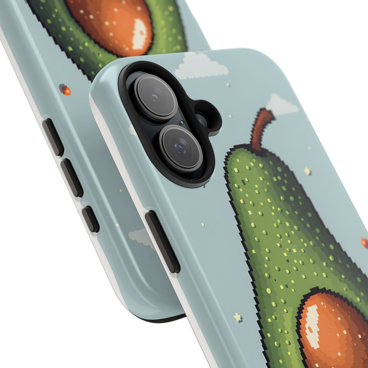 Pixel Avocado Tough Phone Case - Perfect for Foodies & Nature Lovers - for iPhone