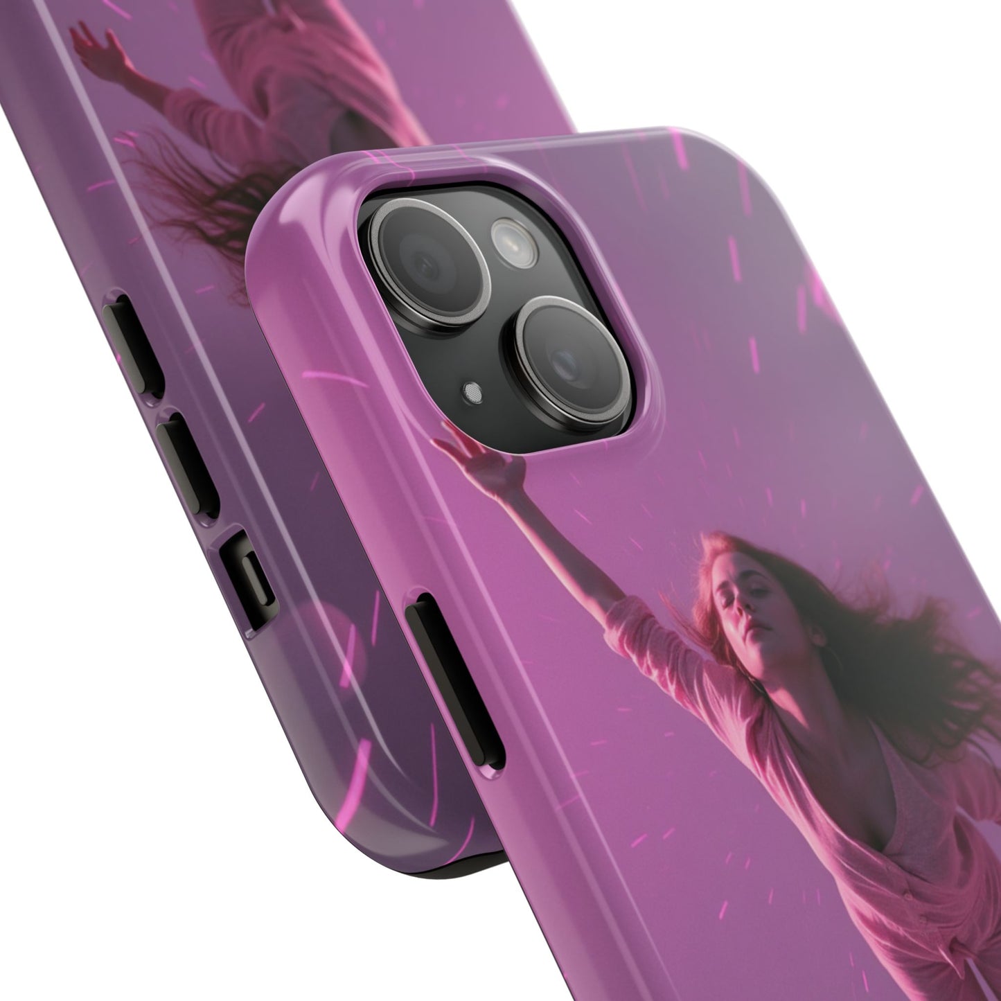 Inspirational Tough Phone Case - Cosmic Dreamer Design