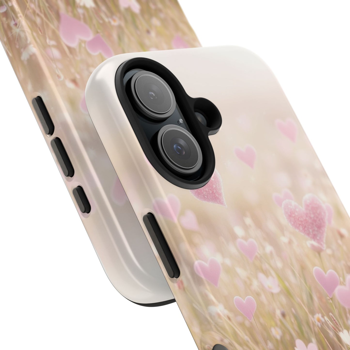 Romantic Hearts Tough Phone Case - Perfect for Lovers and Celebrations