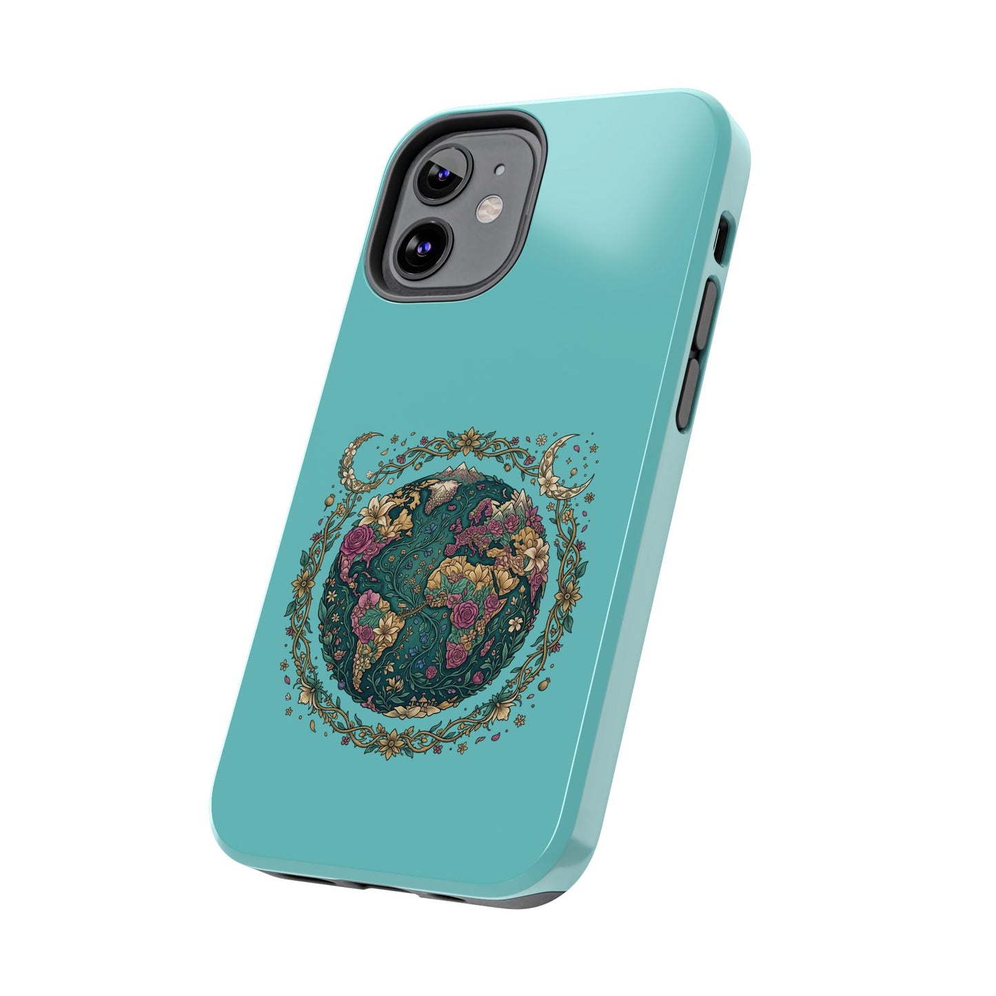 Mystical Floral Planet Phone Case — Tough Protective Phone Case