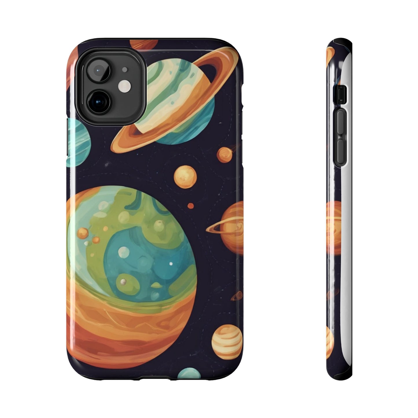 Cosmic Planet Phone Case - Durable Tough Protector for Space Lovers - for iPhone