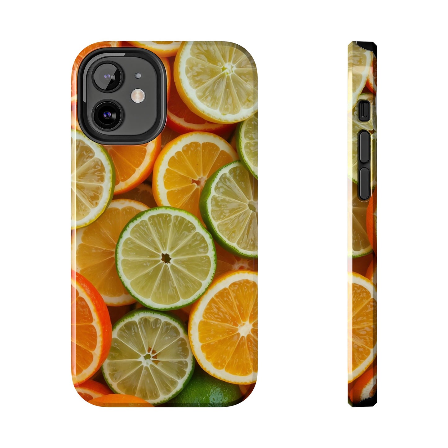 Citrus Slice Tough Phone Case – Vibrant Fruit Design for Summer Fun