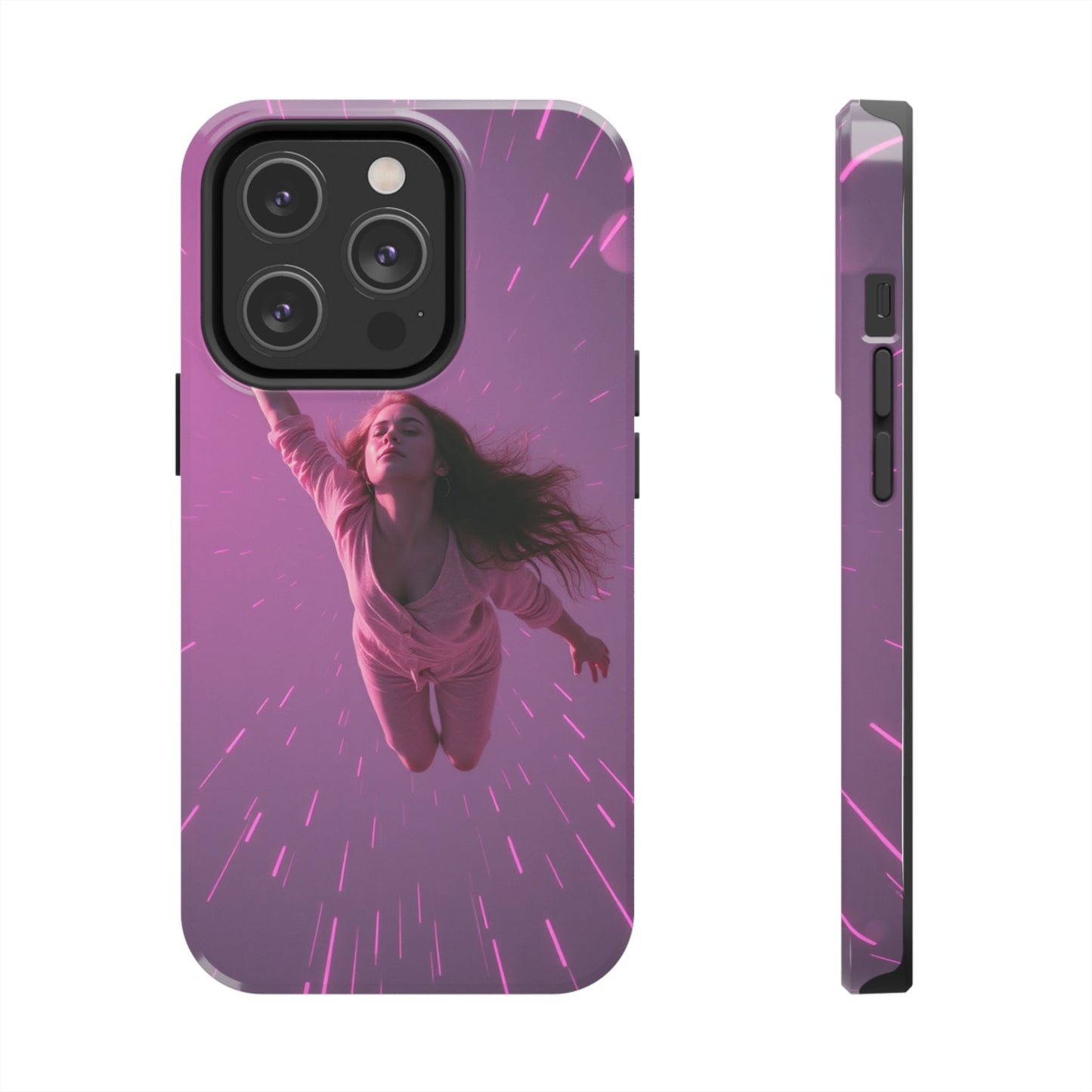 Inspirational Tough Phone Case - Cosmic Dreamer Design