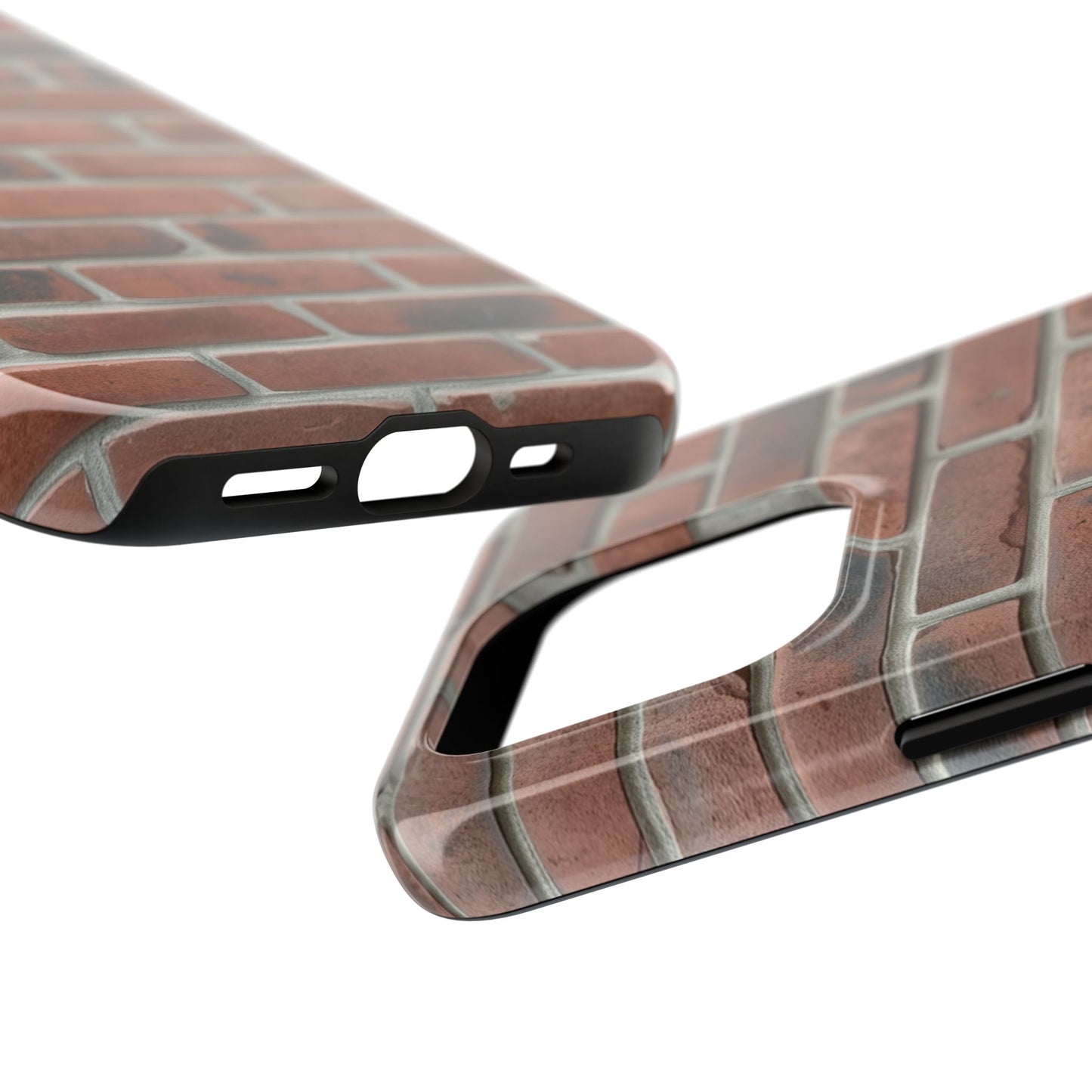 Brick Wall Tough Phone Case - Durable Protection with Urban Style