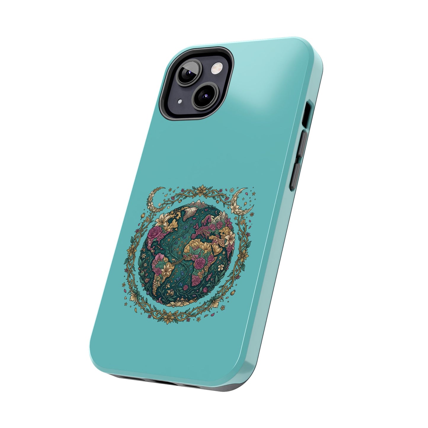 Mystical Floral Planet Phone Case — Tough Protective Phone Case