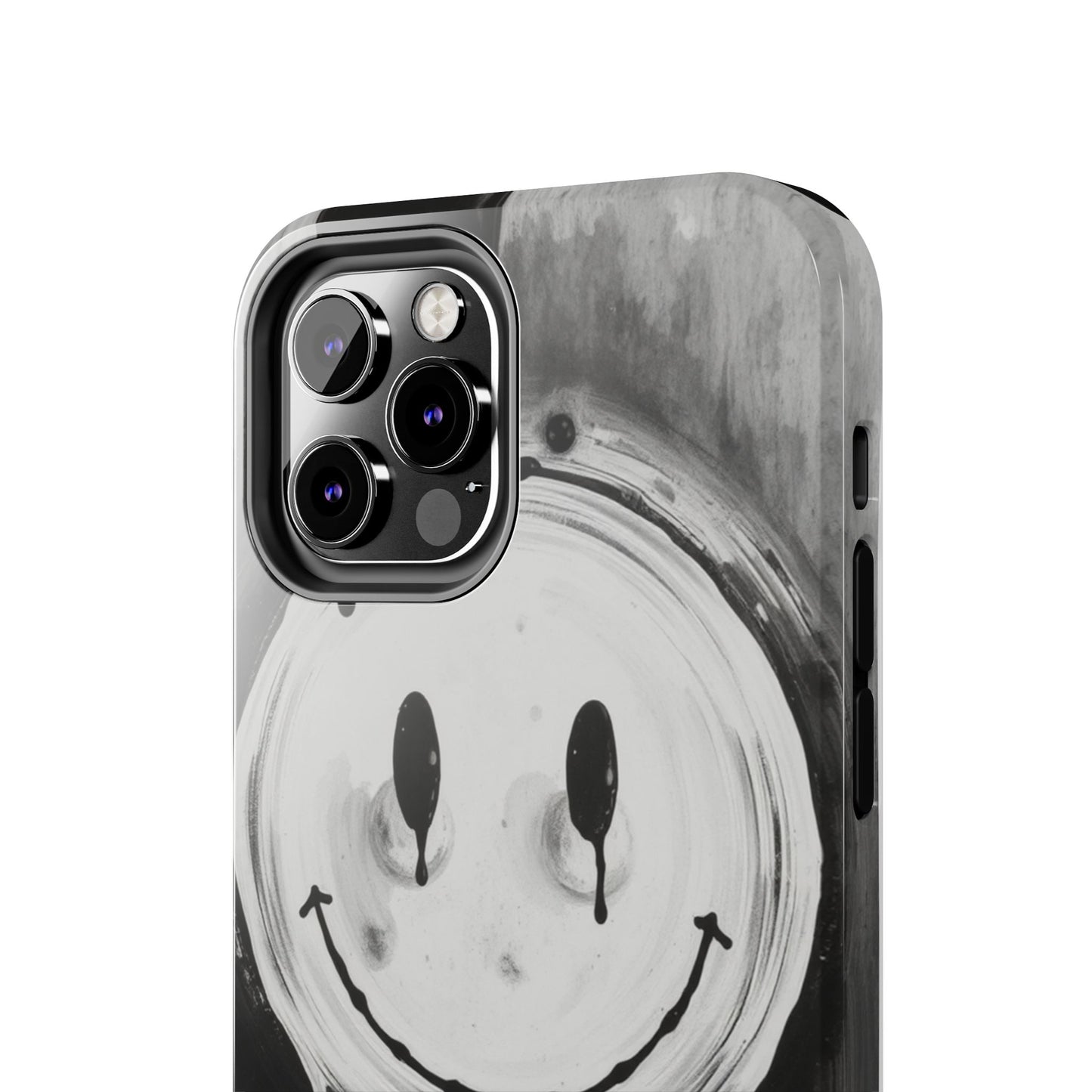 Dripping Smiley Tough Phone Case - Stylish & Durable Protection