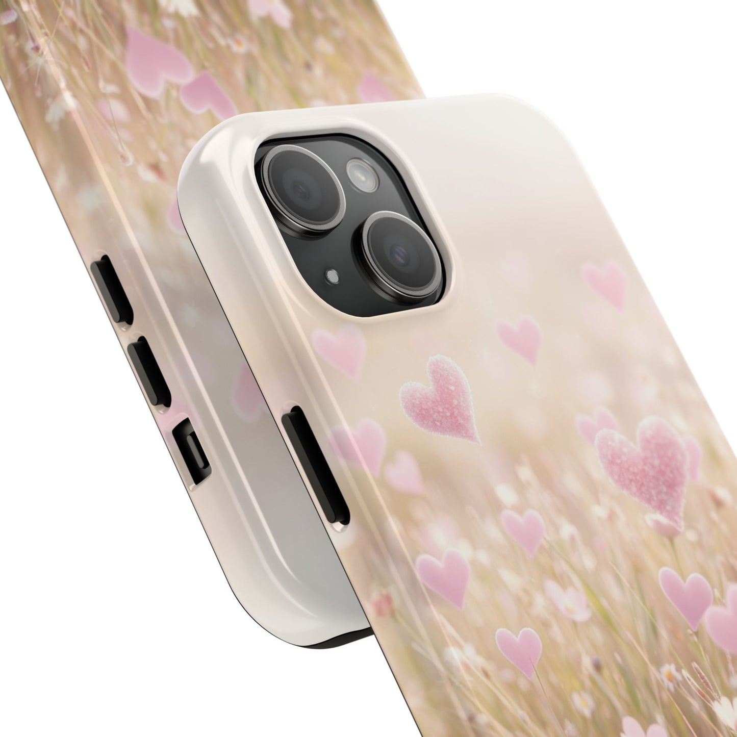 Romantic Hearts Tough Phone Case - Perfect for Lovers and Celebrations