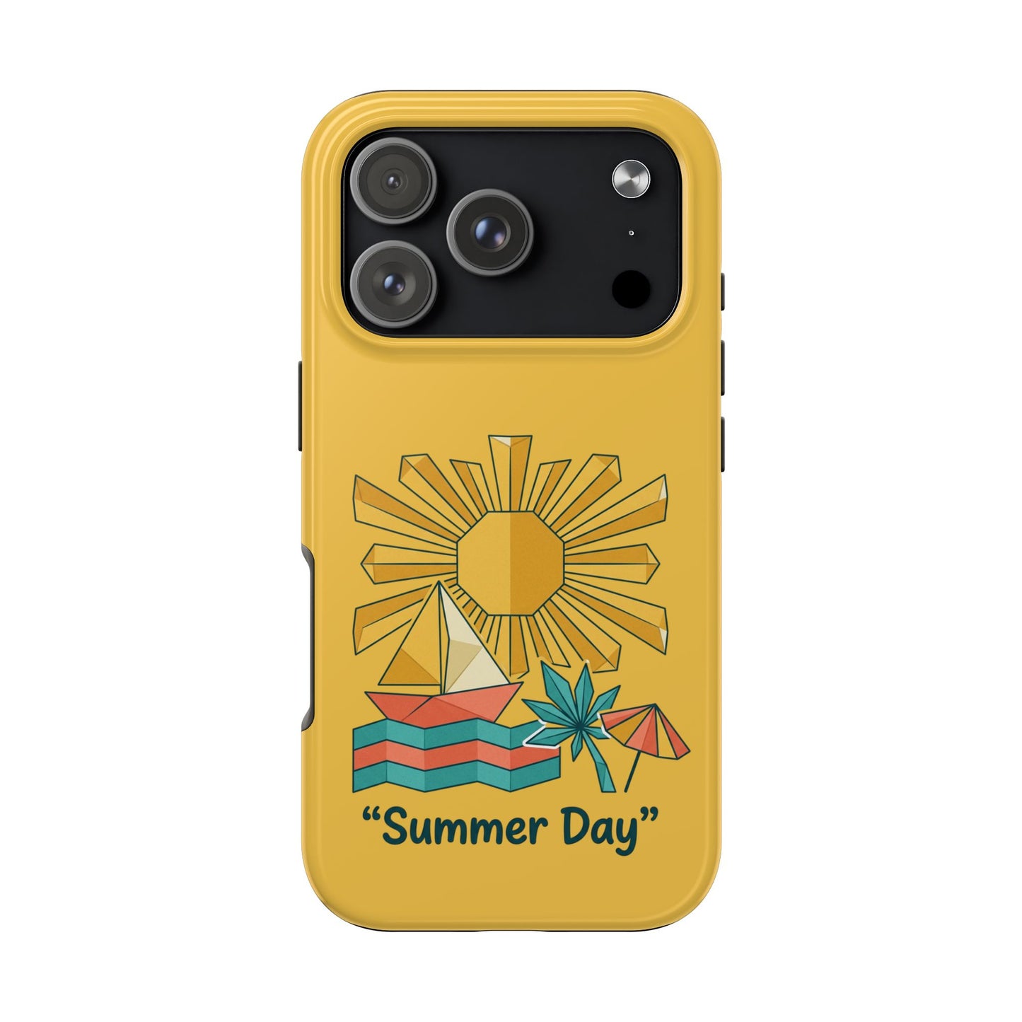 Summer Day Origami iPhone Case — Tough Protective Cover
