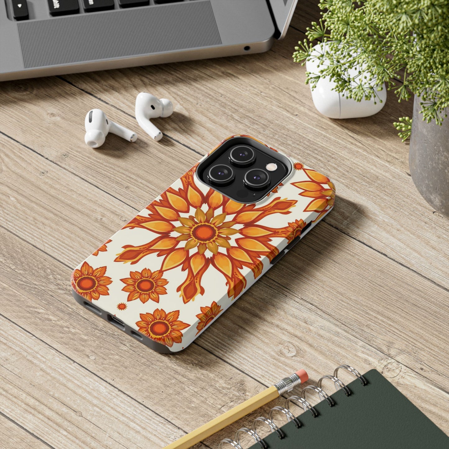 Sun Flower Soul Vibrant Floral Tough Phone Case | Durable & Stylish Protection - for iPhone