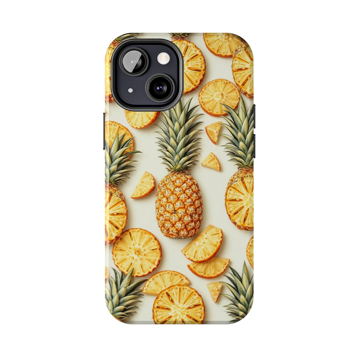 Tropical Pineapple Phone Case - Tough Phone Protector for Summer Vibes