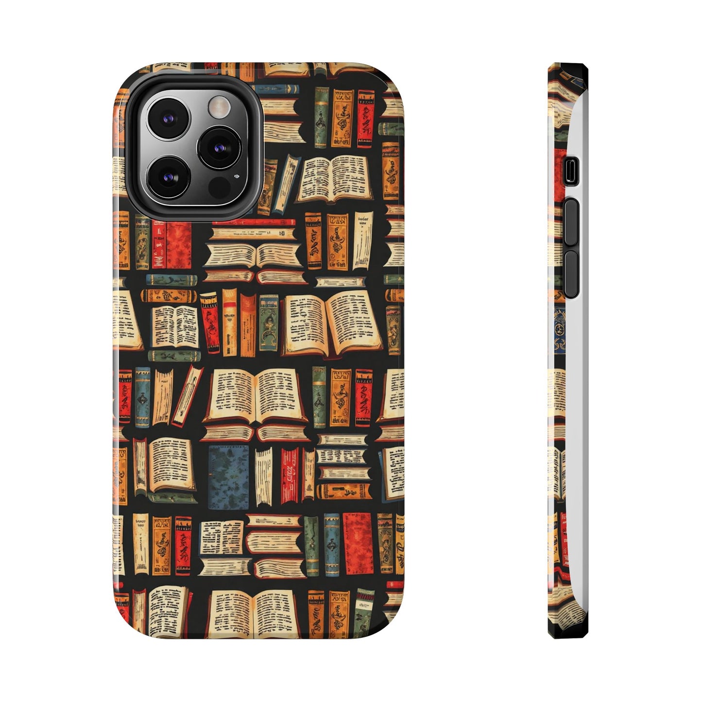 Book Lover Tough Phone Cases - Durable Protective Cases for Literature Fans